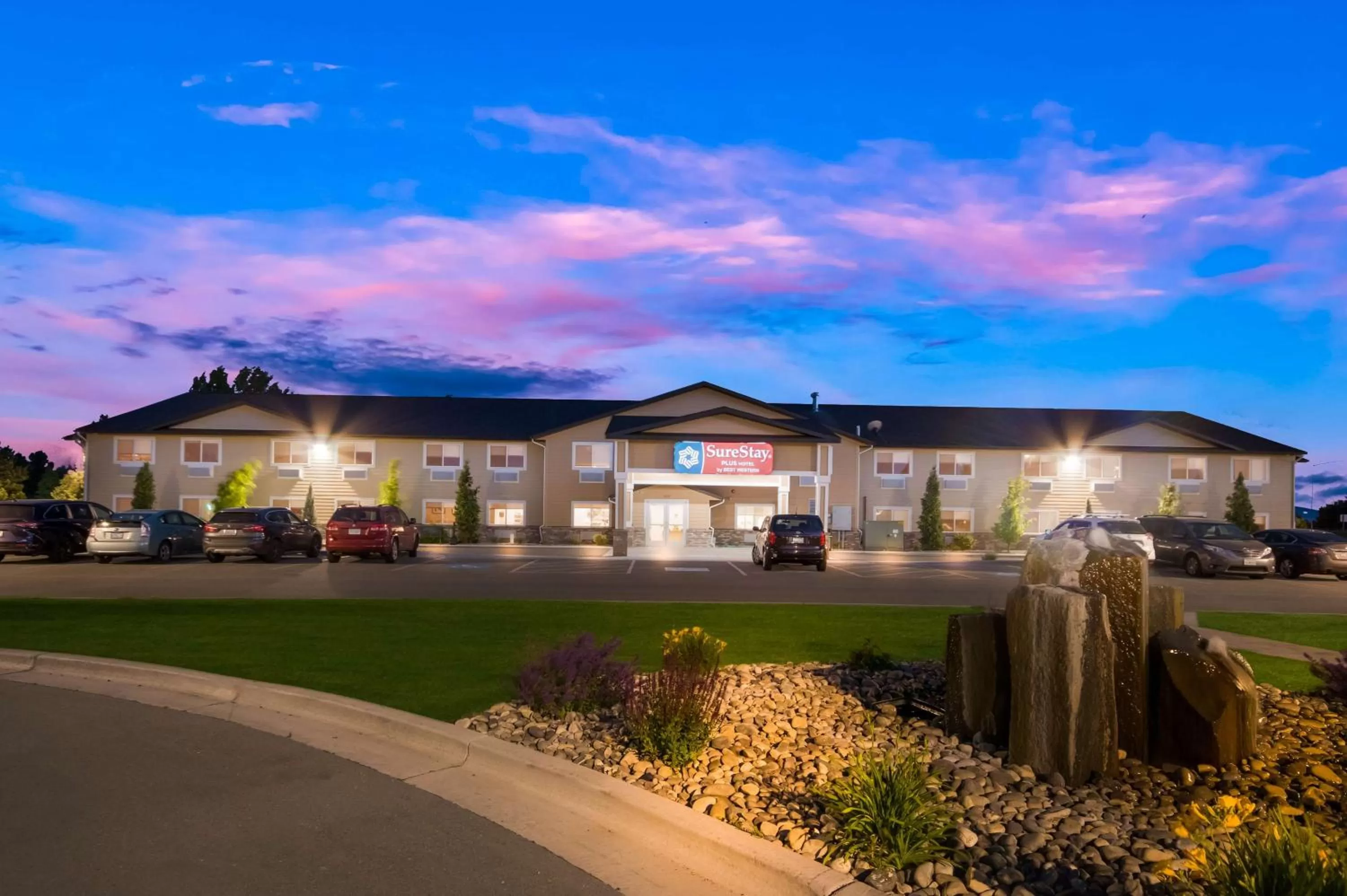 Property building in SureStay Plus Hotel by Best Western Rexburg