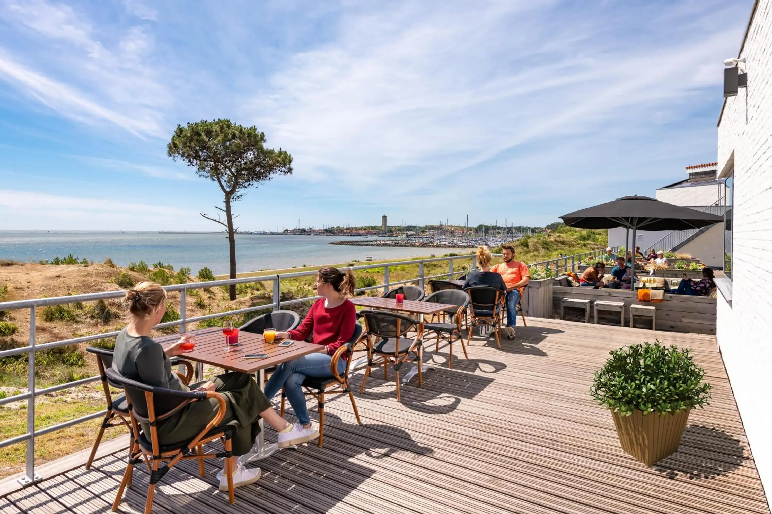 Patio in Stayokay Terschelling