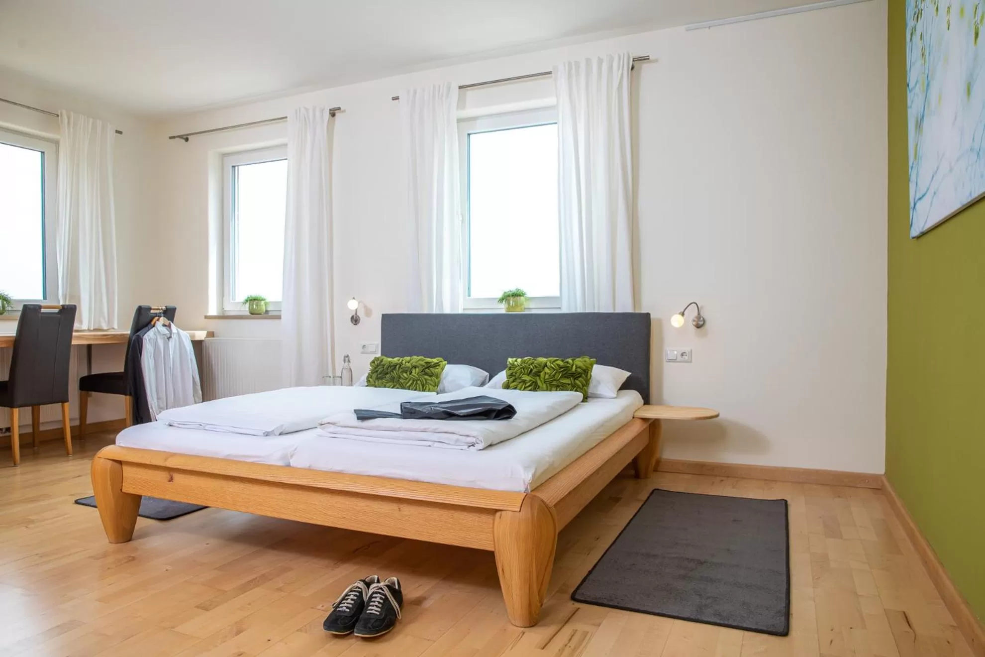 Photo of the whole room, Bed in Hotel Donau-Ries