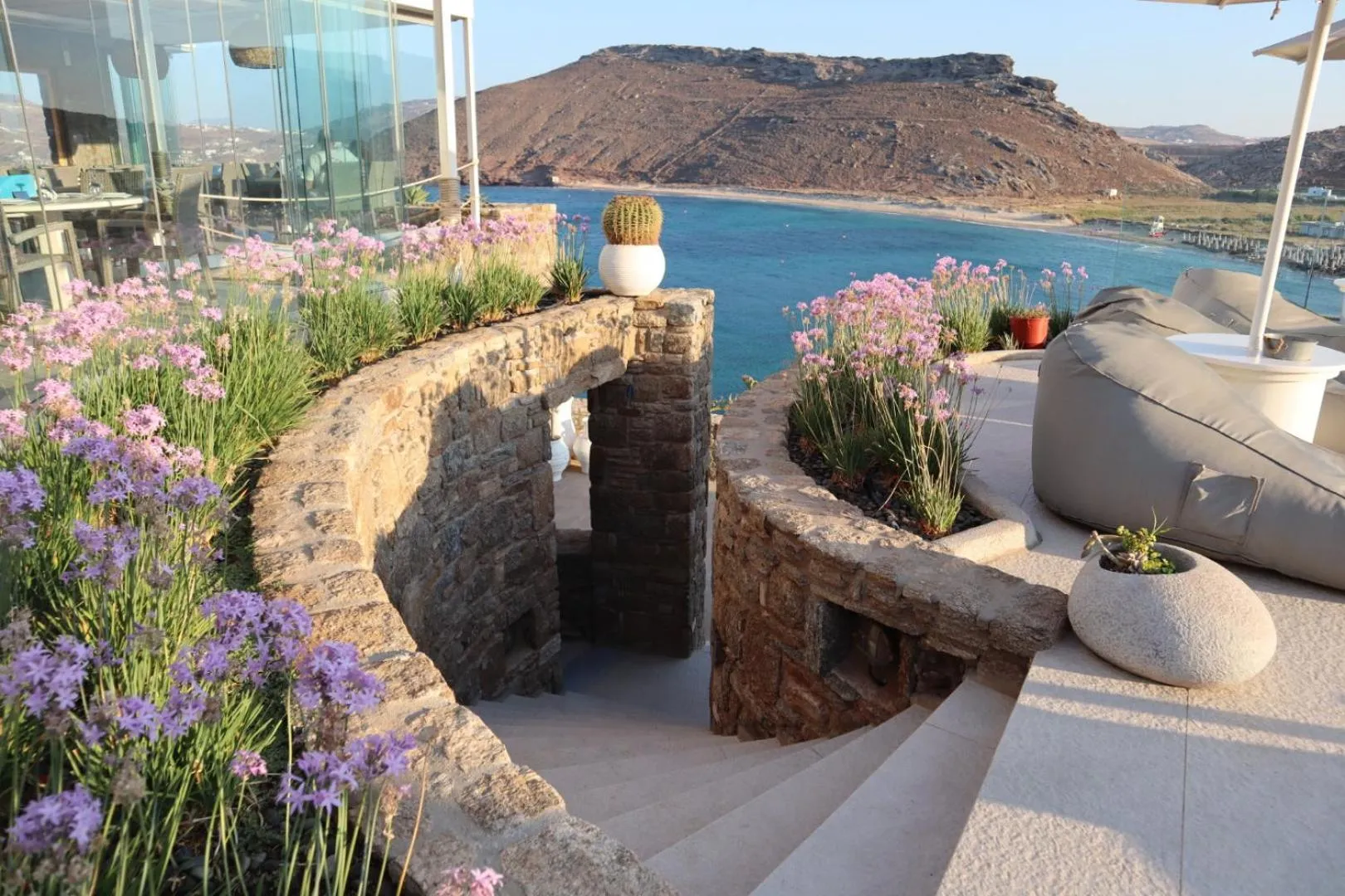 Property building in Panormos Village Hotel