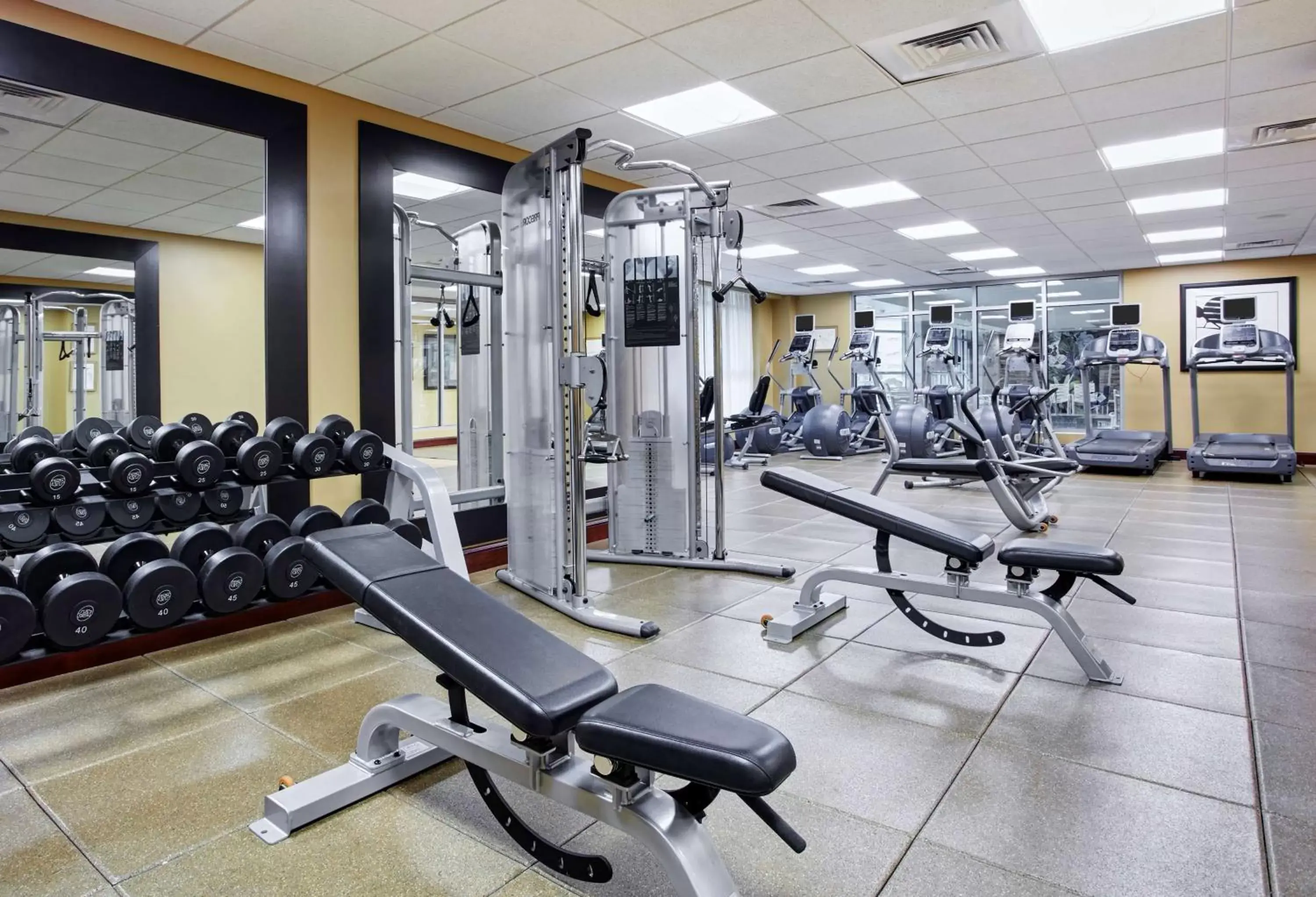 Fitness centre/facilities, Fitness Center/Facilities in Hilton Garden Inn Rockville - Gaithersburg