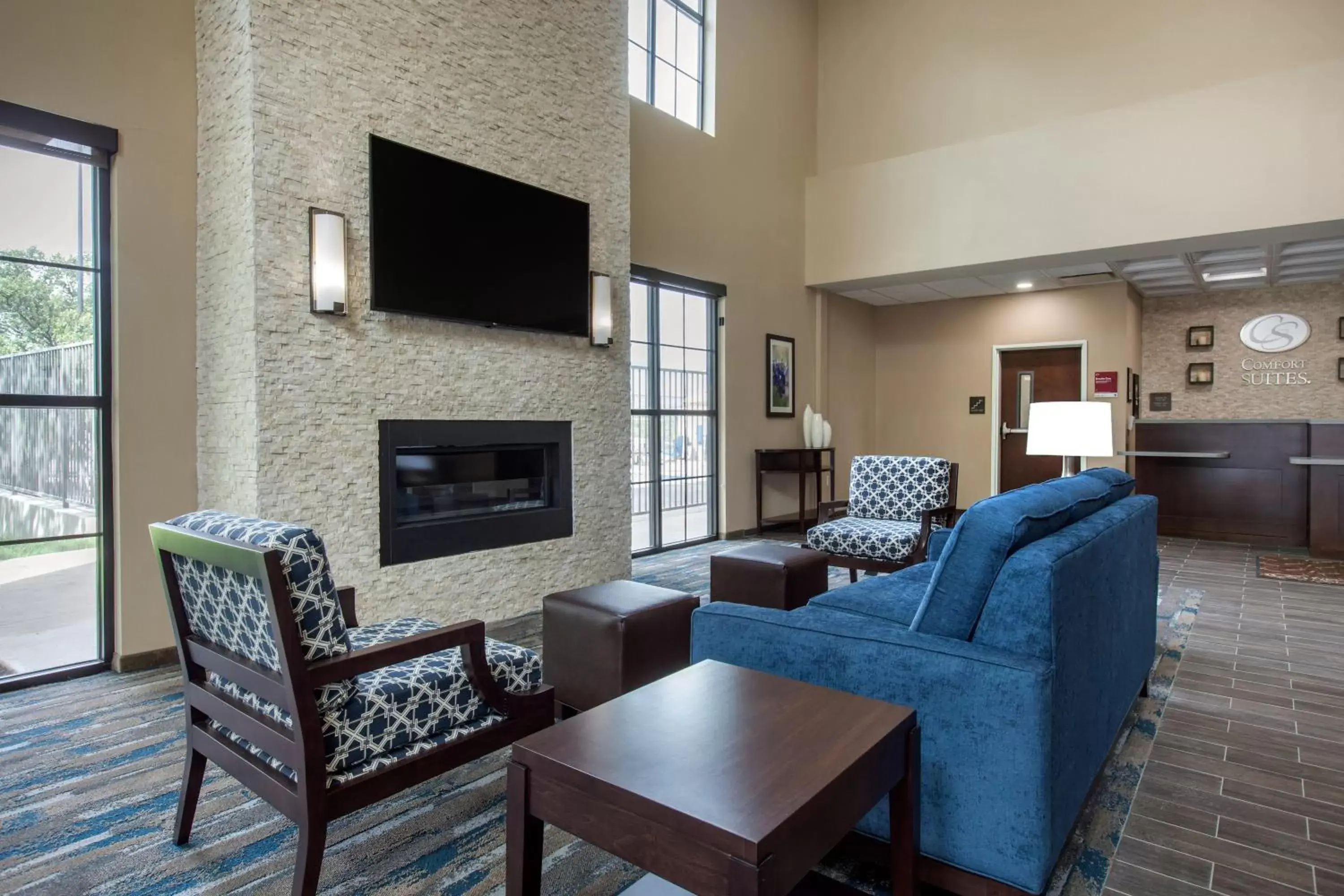 Lobby or reception, Seating Area in Comfort Suites - South Austin