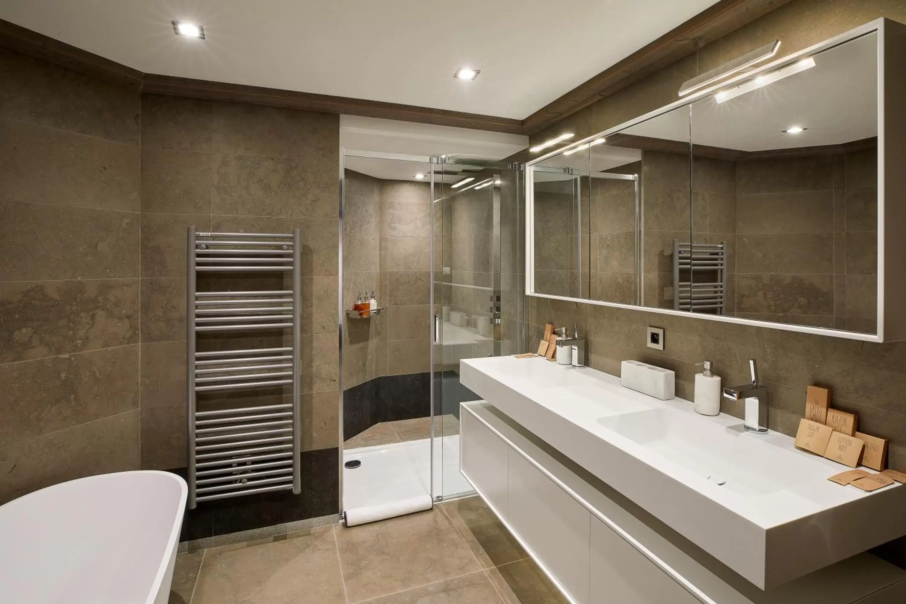 Shower, Bathroom in Six Senses Residences & Spa Courchevel