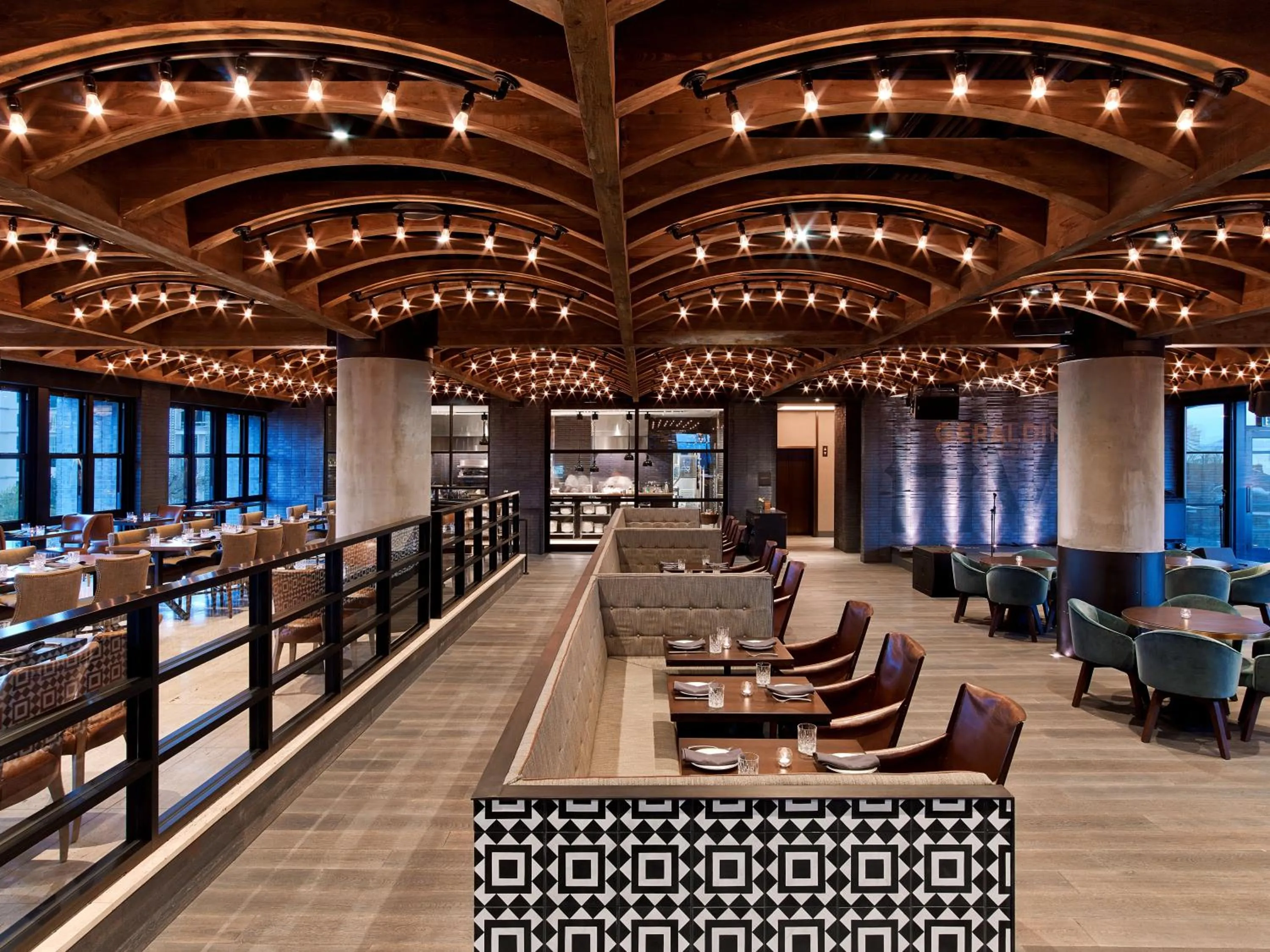 Restaurant/places to eat in Hotel Van Zandt