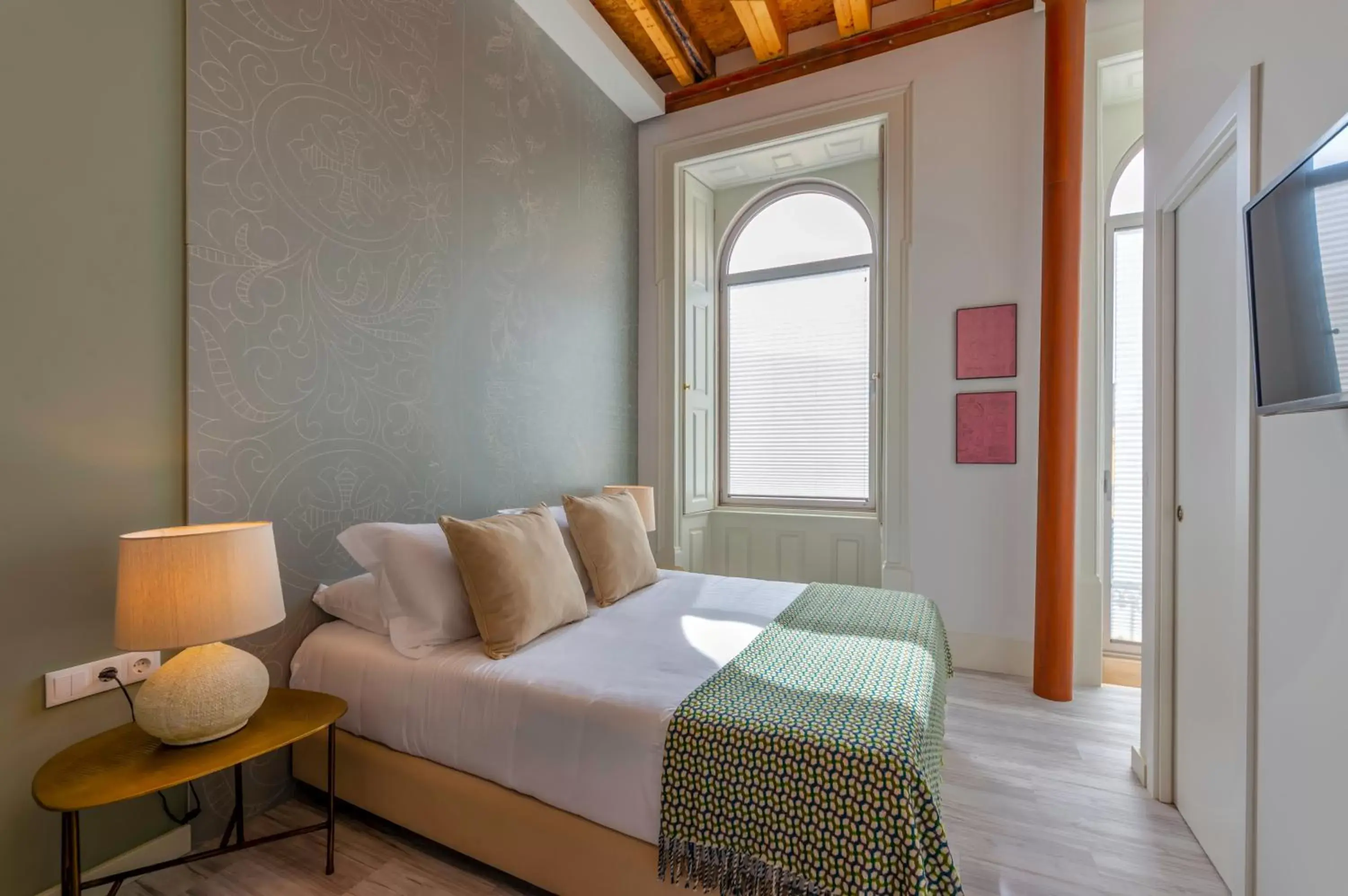 Bedroom, Bed in Bacharéis Charming House Bedroom, Bed in Bacharéis Charming House