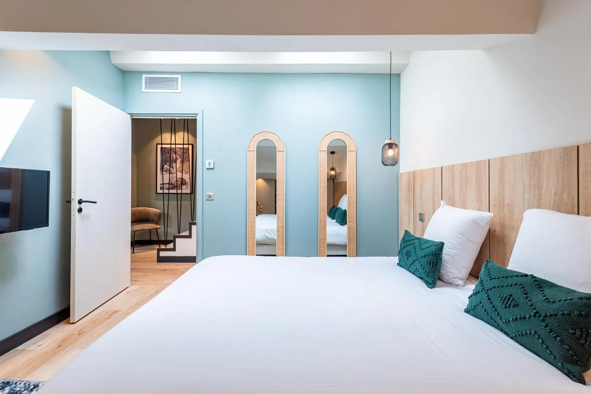 Bedroom, Bed in Florella Croisette Apartment