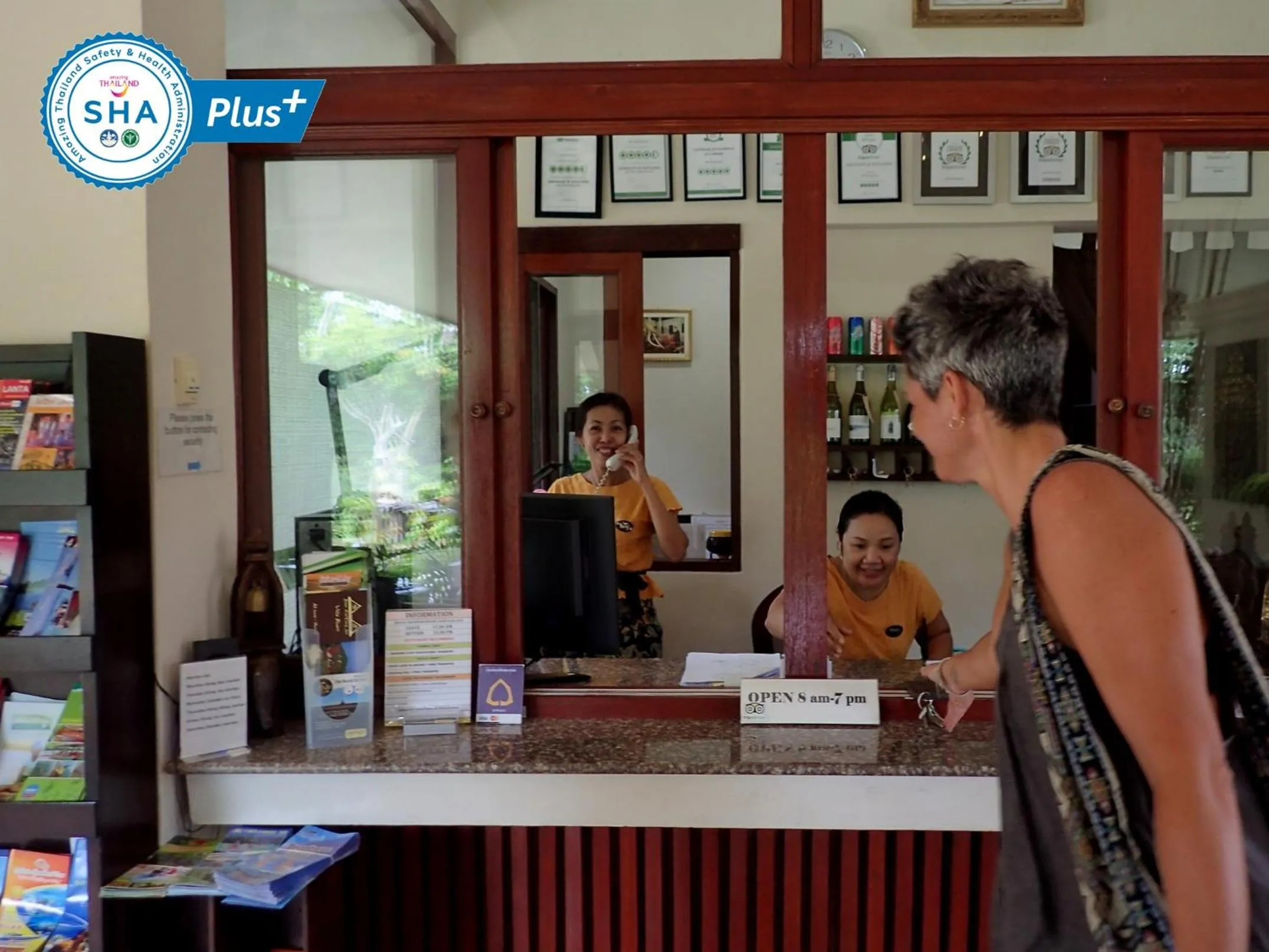 Lobby or reception in Baan KanTiang See Villas - SHA Extra Plus