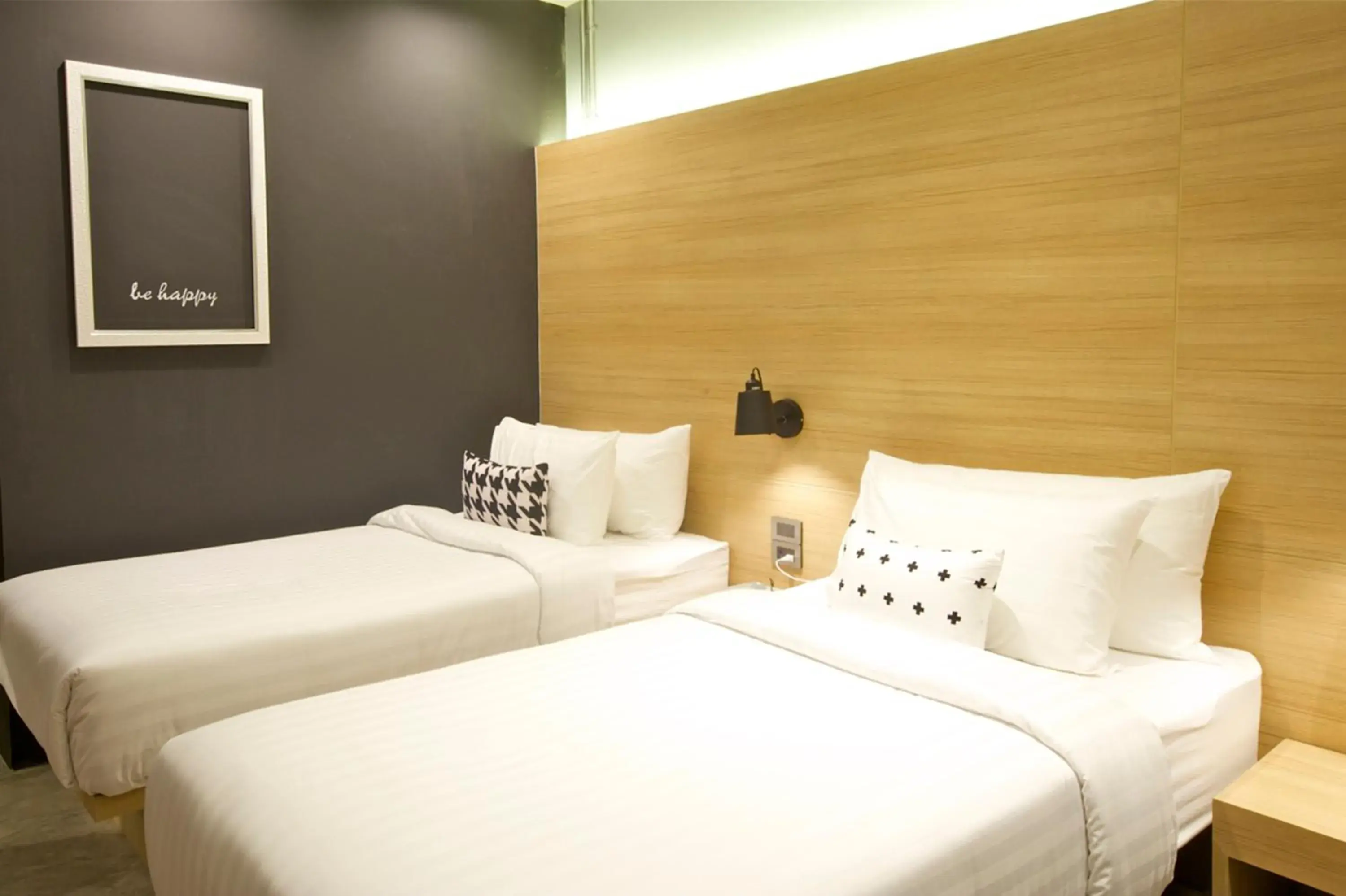 Bedroom, Bed in The Plug hotel @ i-Biz Avenue (SHA Plus)