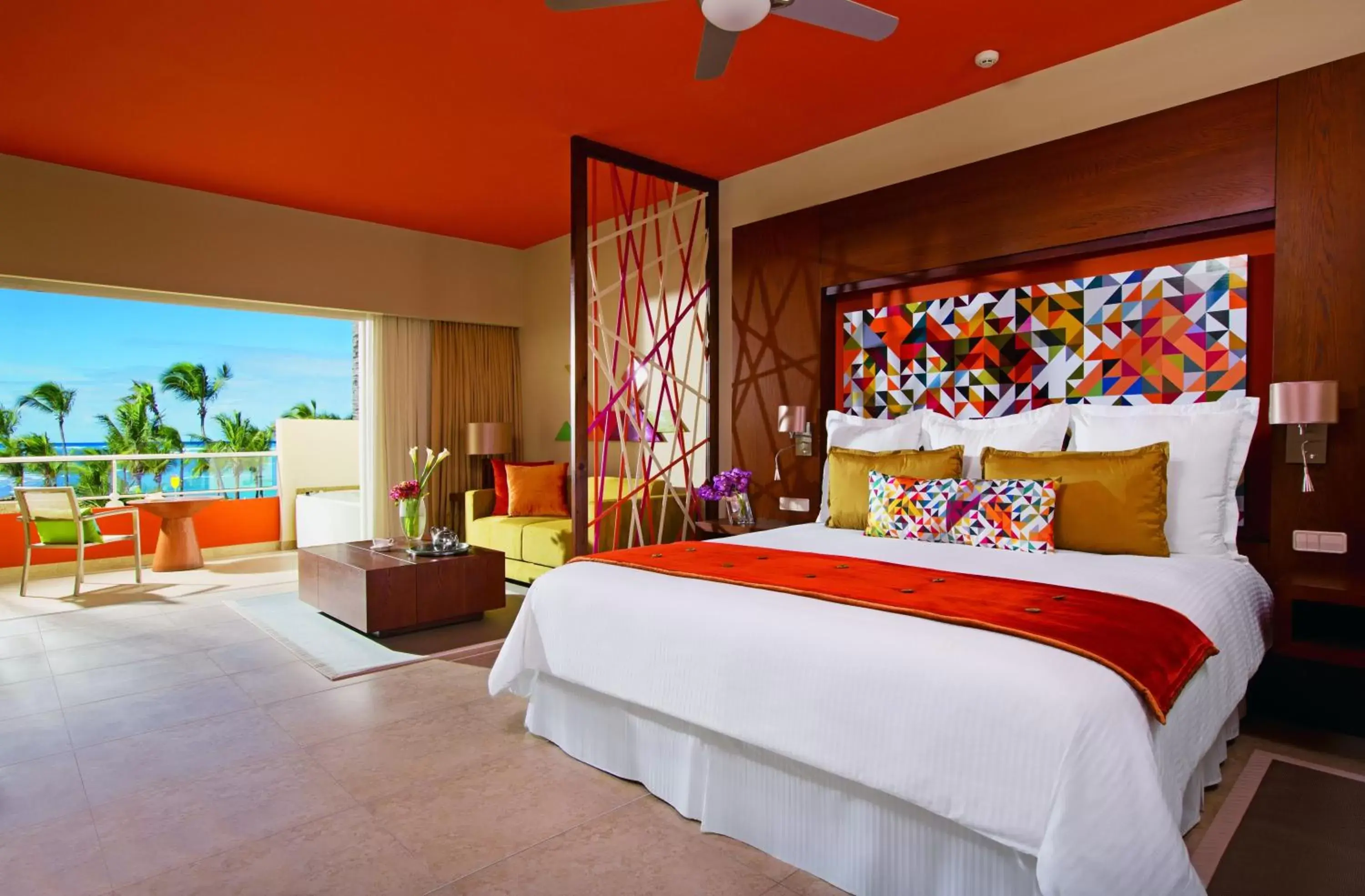 Bedroom, Bed in Breathless Punta Cana Resort & Spa - Adults Only