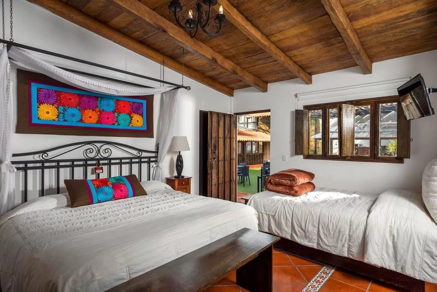 Bedroom, Bed in Hotel Tapalpa de Mis Amores