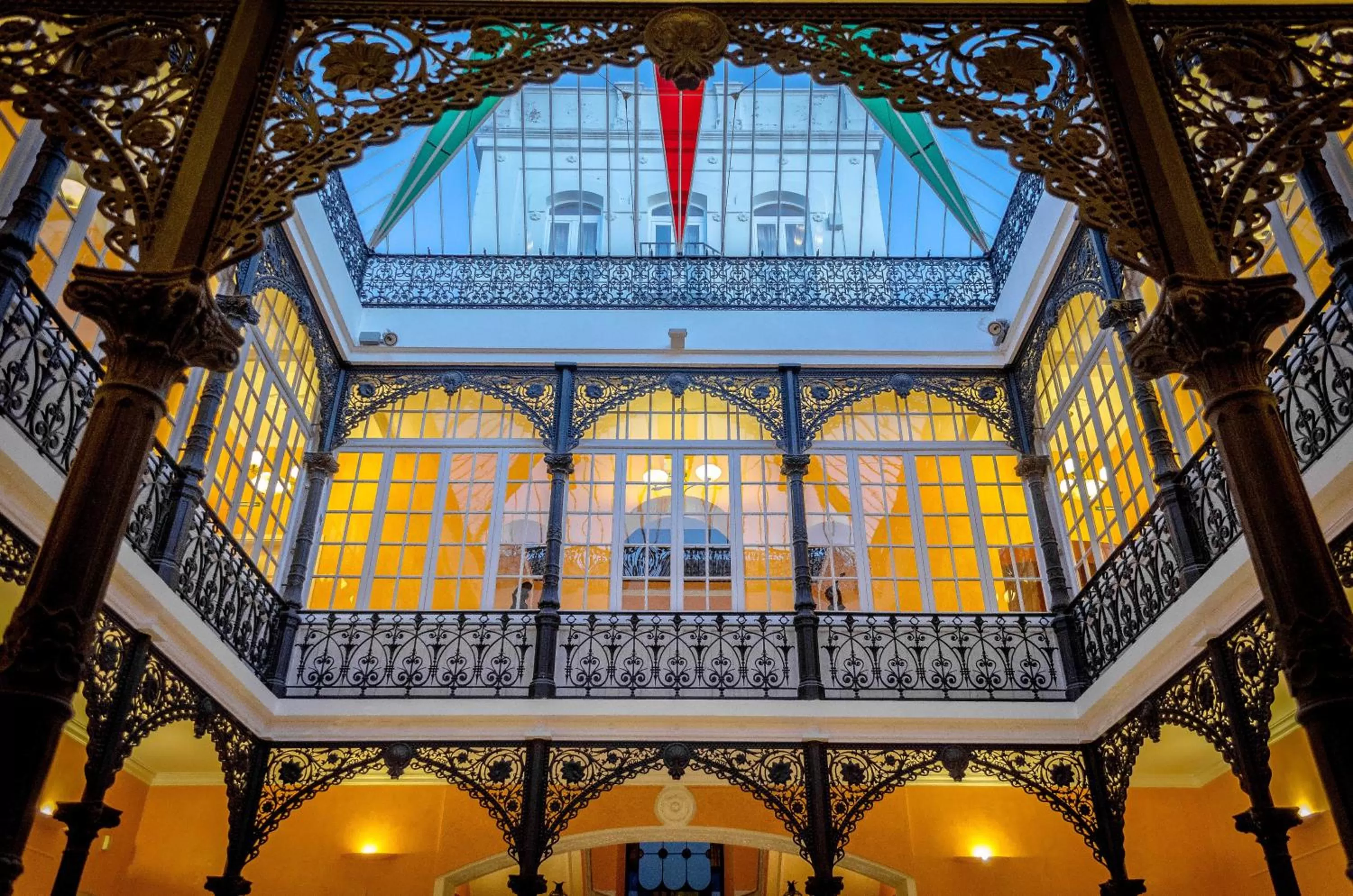 Patio in Hotel Mirador de Llerena