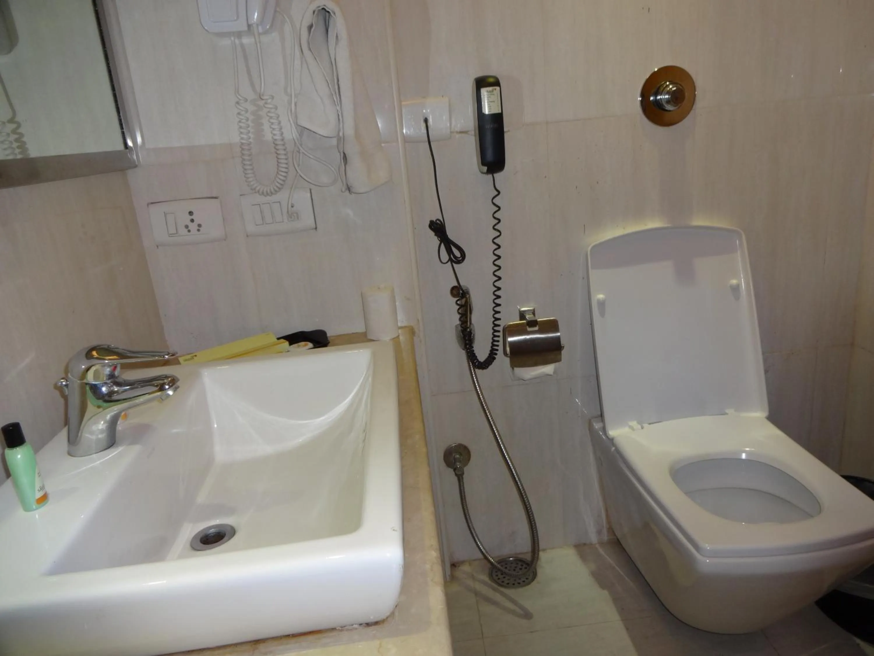 Bathroom in Savera Hotel