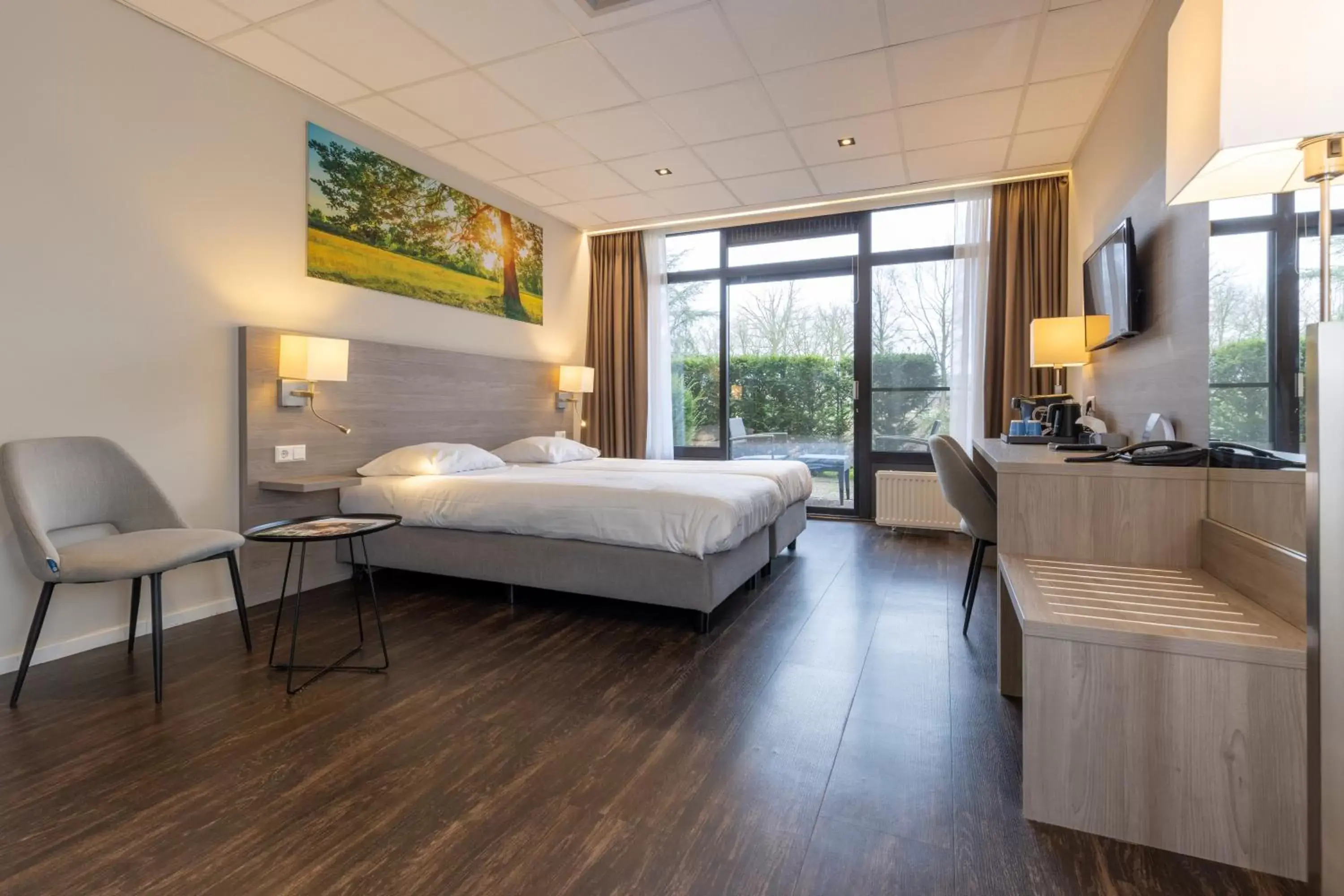 Bedroom, Bed in Fletcher Hotel-Restaurant Frerikshof Bedroom, Bed in Fletcher Hotel-Restaurant Frerikshof