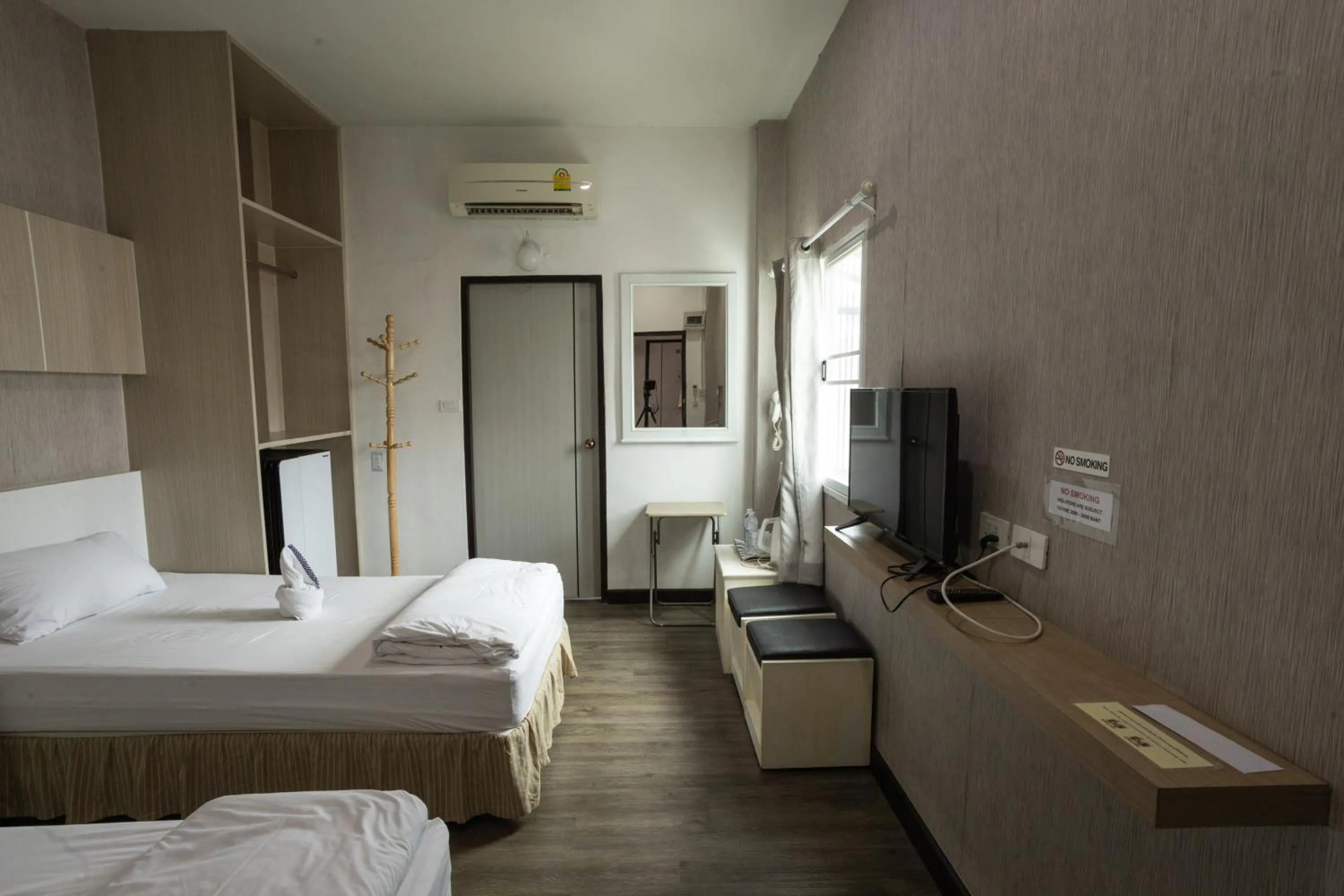 Bed in Connect Hotel Chiang Rai