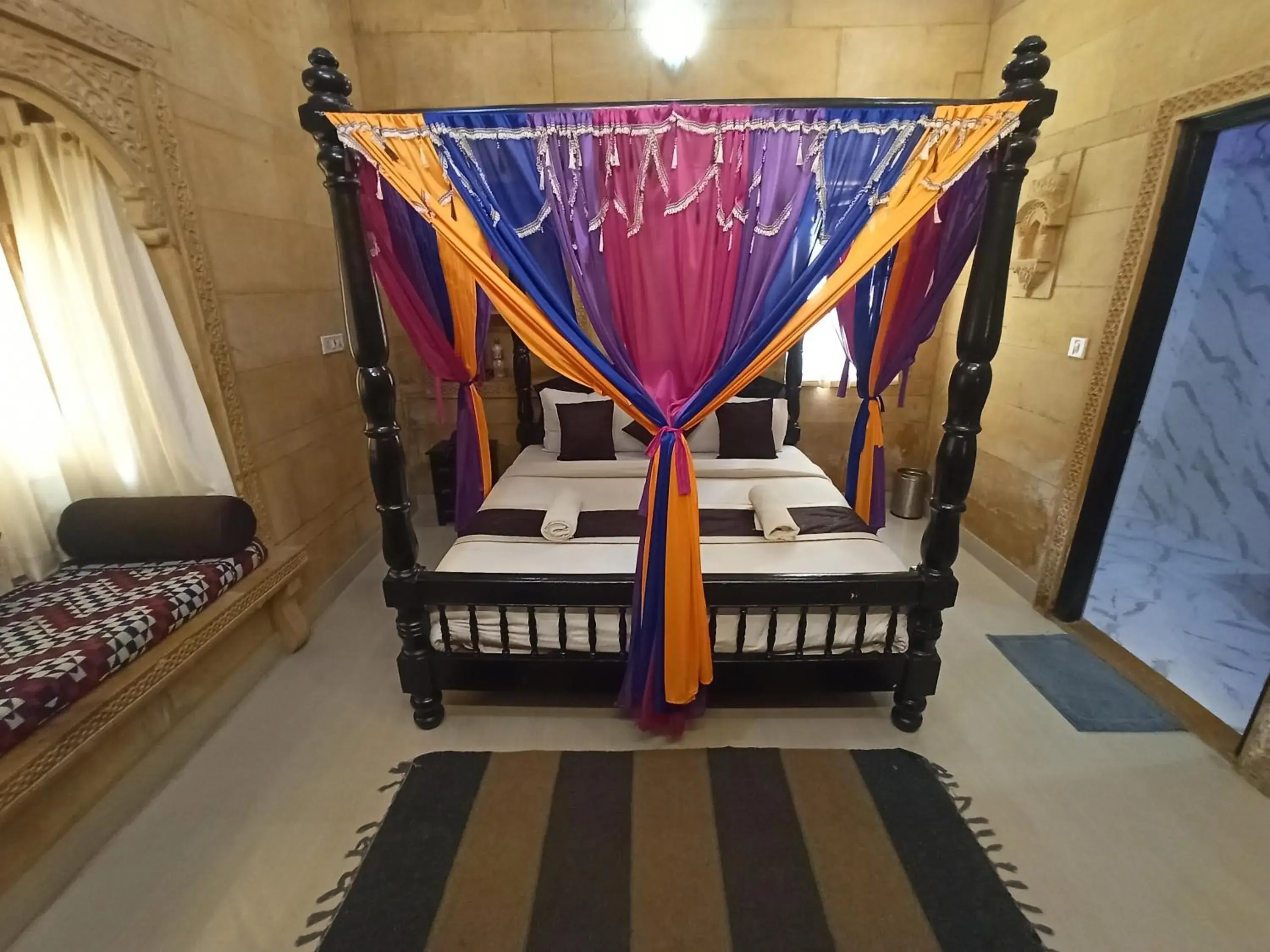 Bedroom in Hotel Royal Haveli