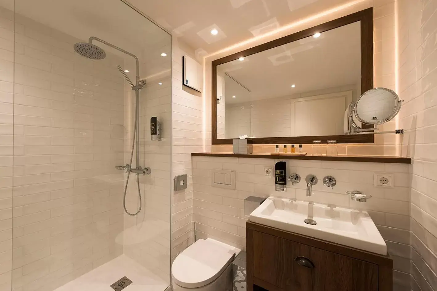 Shower, Bathroom in LOEV Hotel Rügen