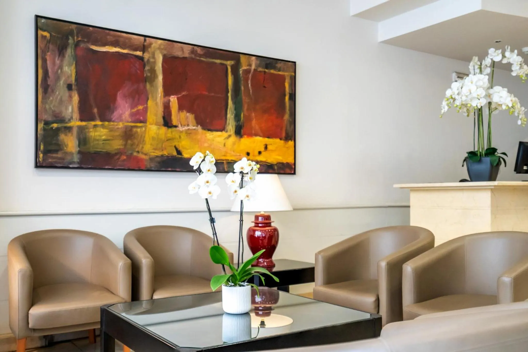 Living room in Hotel Glòries