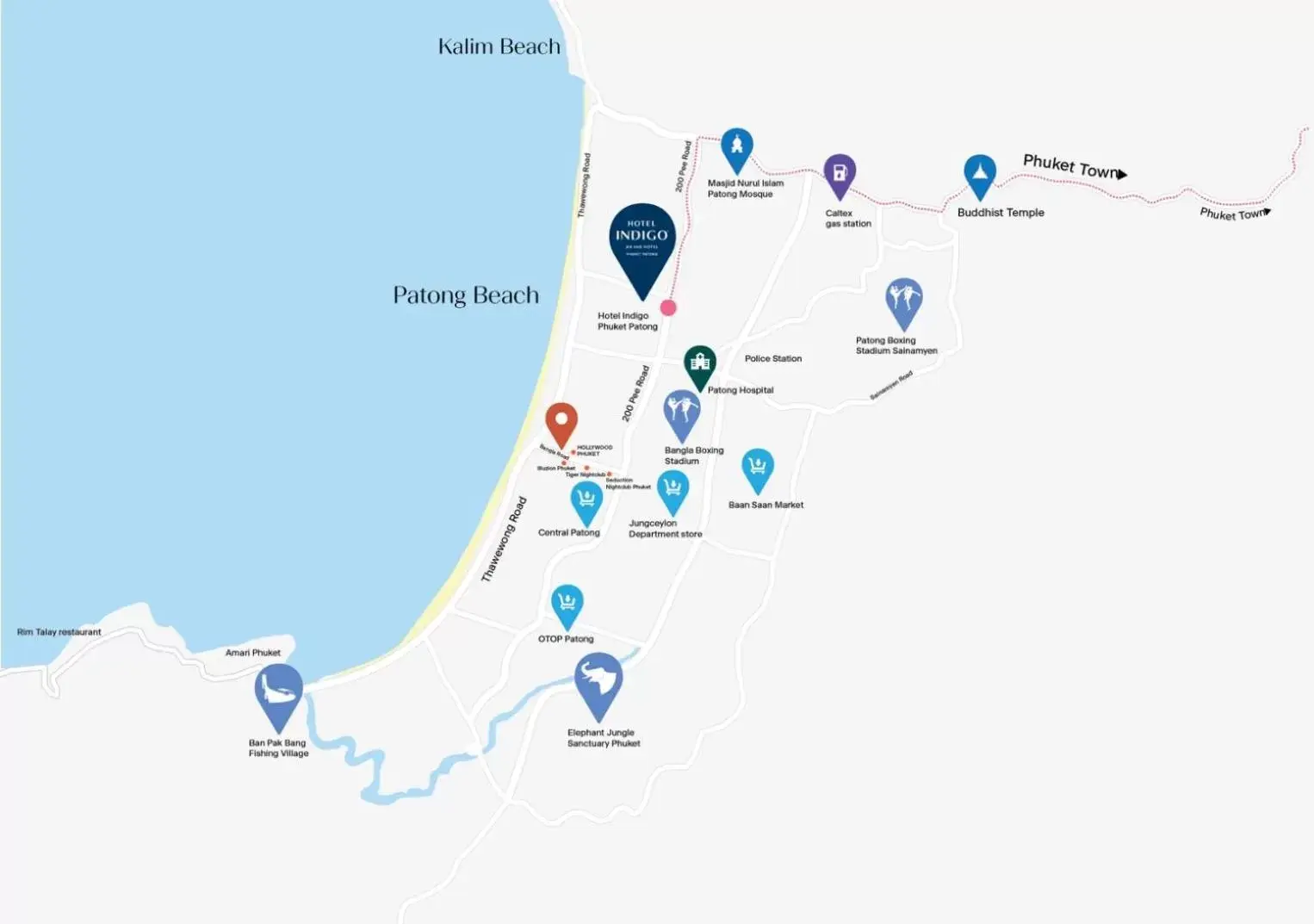 Location, Floor Plan in Hotel Indigo Phuket Patong, an IHG Hotel