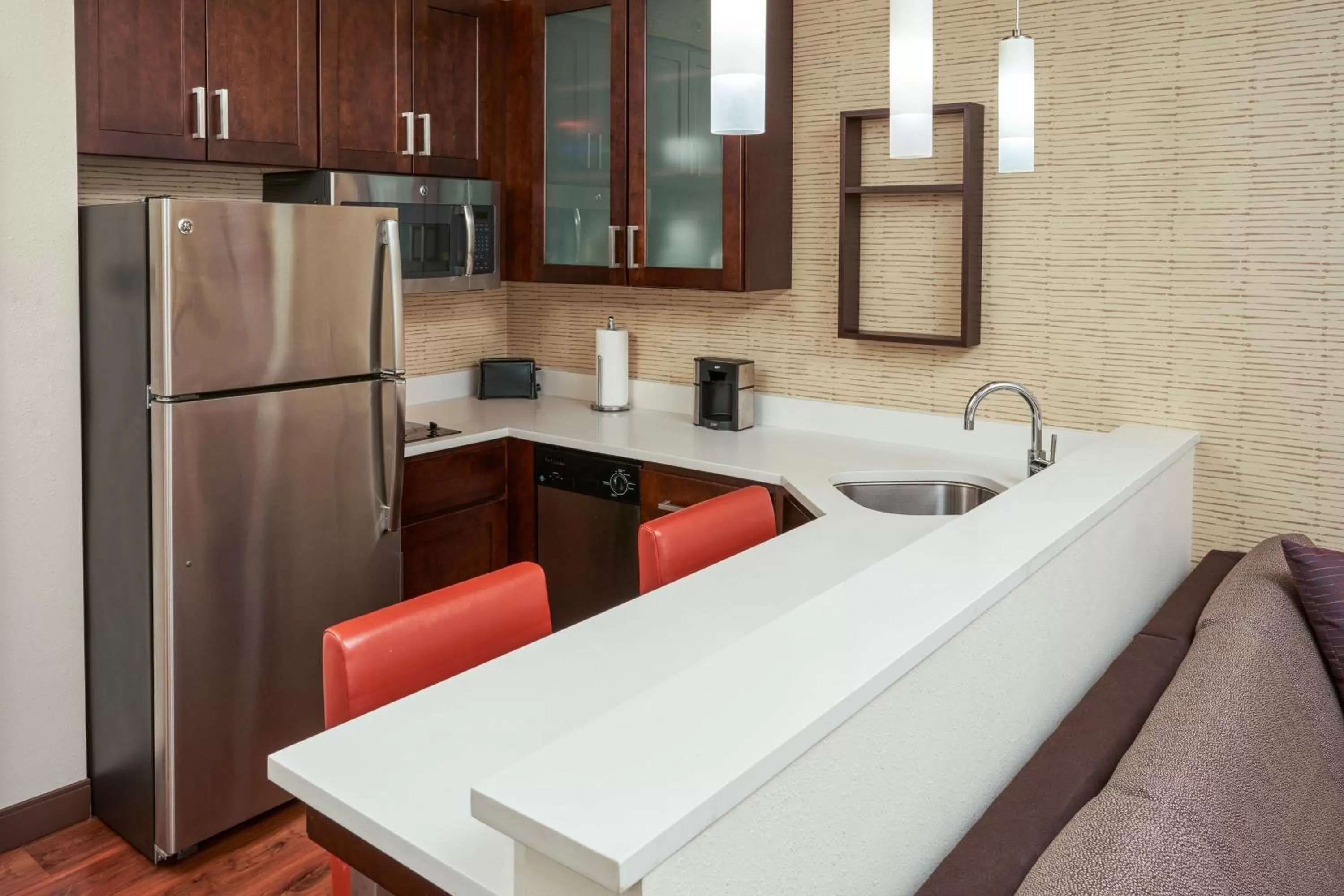 Kitchen or kitchenette in Residence Inn by Marriott Philadelphia Airport