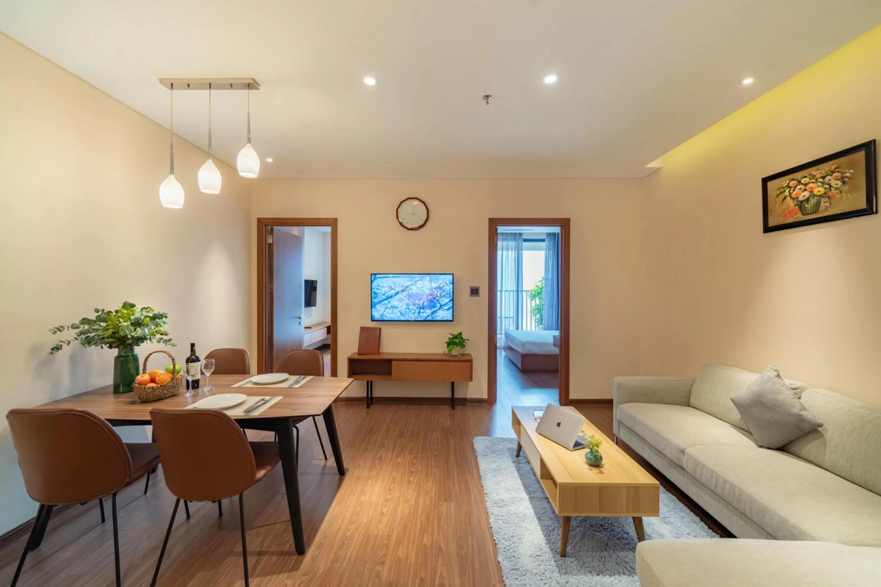 Living room in DHTS Business Hotel & Apartment