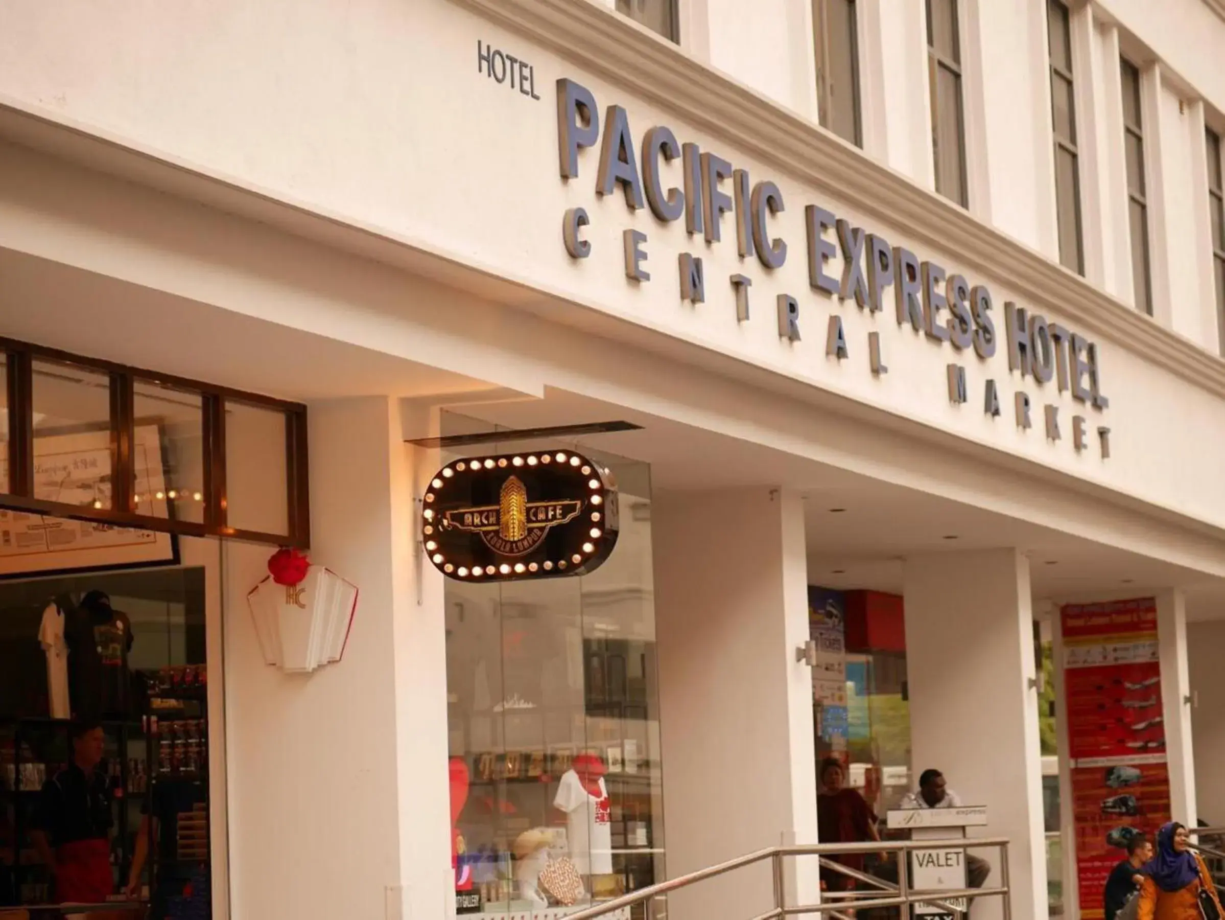 Facade/entrance in Pacific Express Hotel Central Market Kuala Lumpur