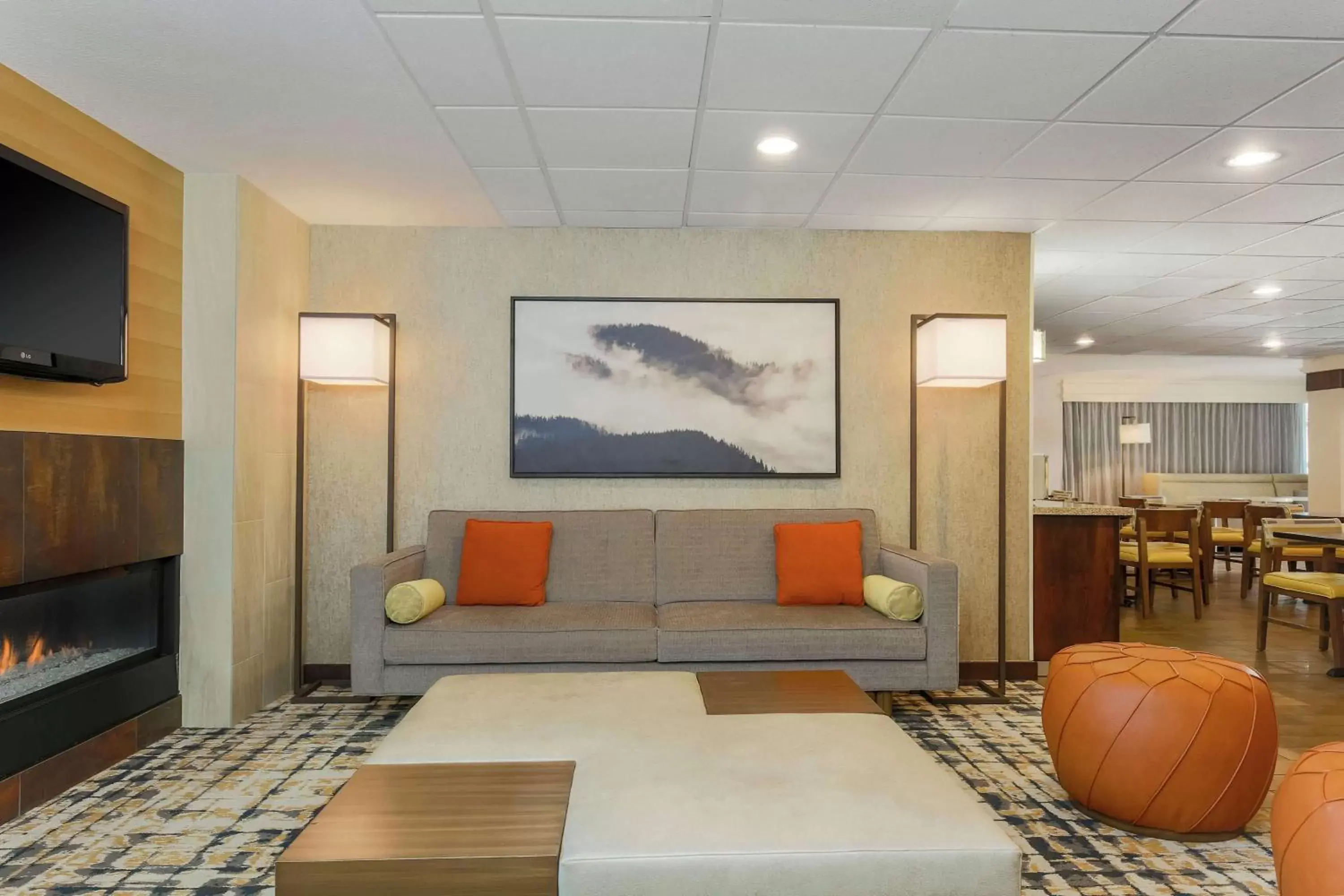 Lobby or reception, Seating Area in Hampton Inn & Suites Denver Tech Center