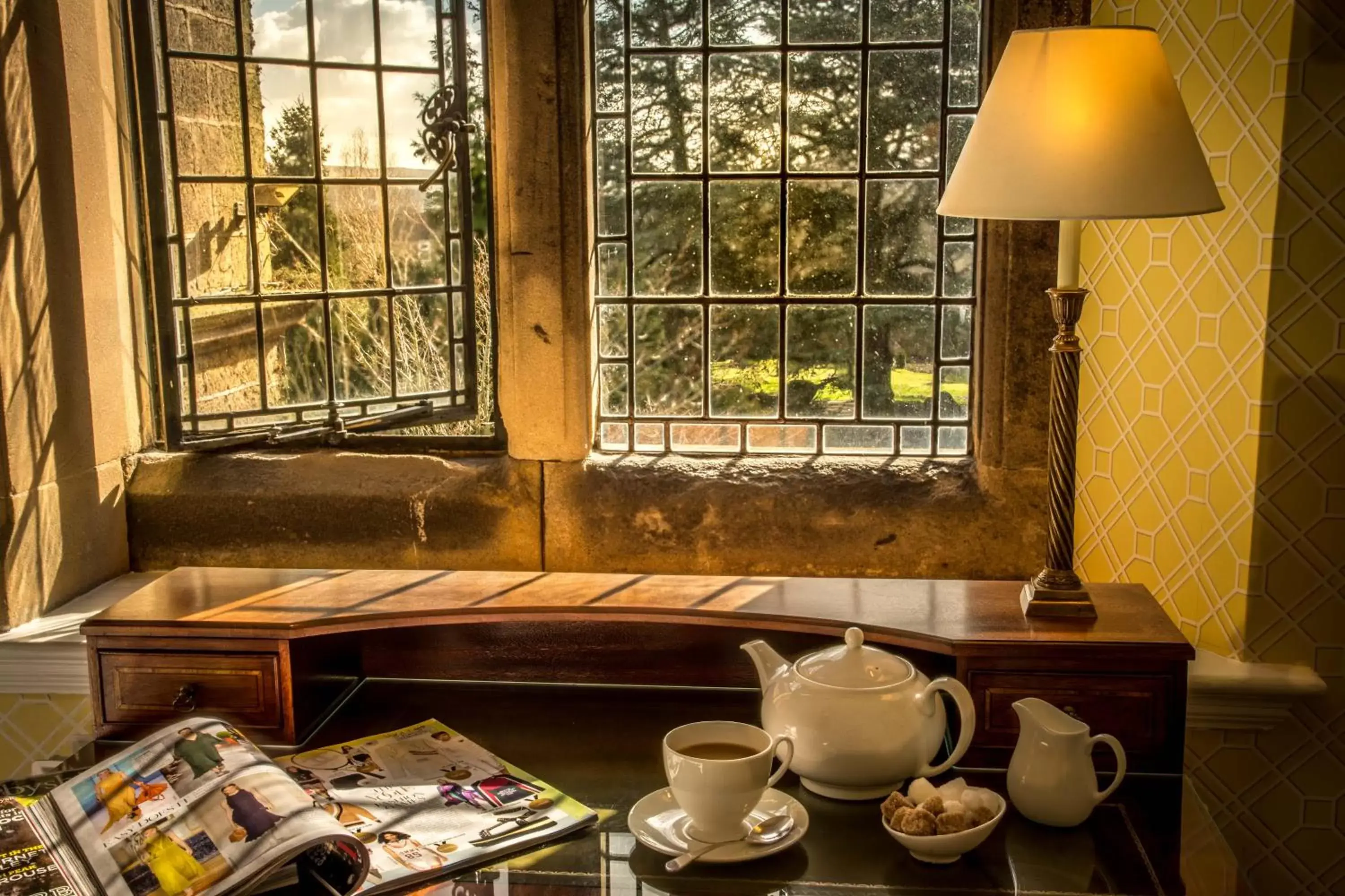 Bedroom in Fischers Baslow Hall - Chatsworth