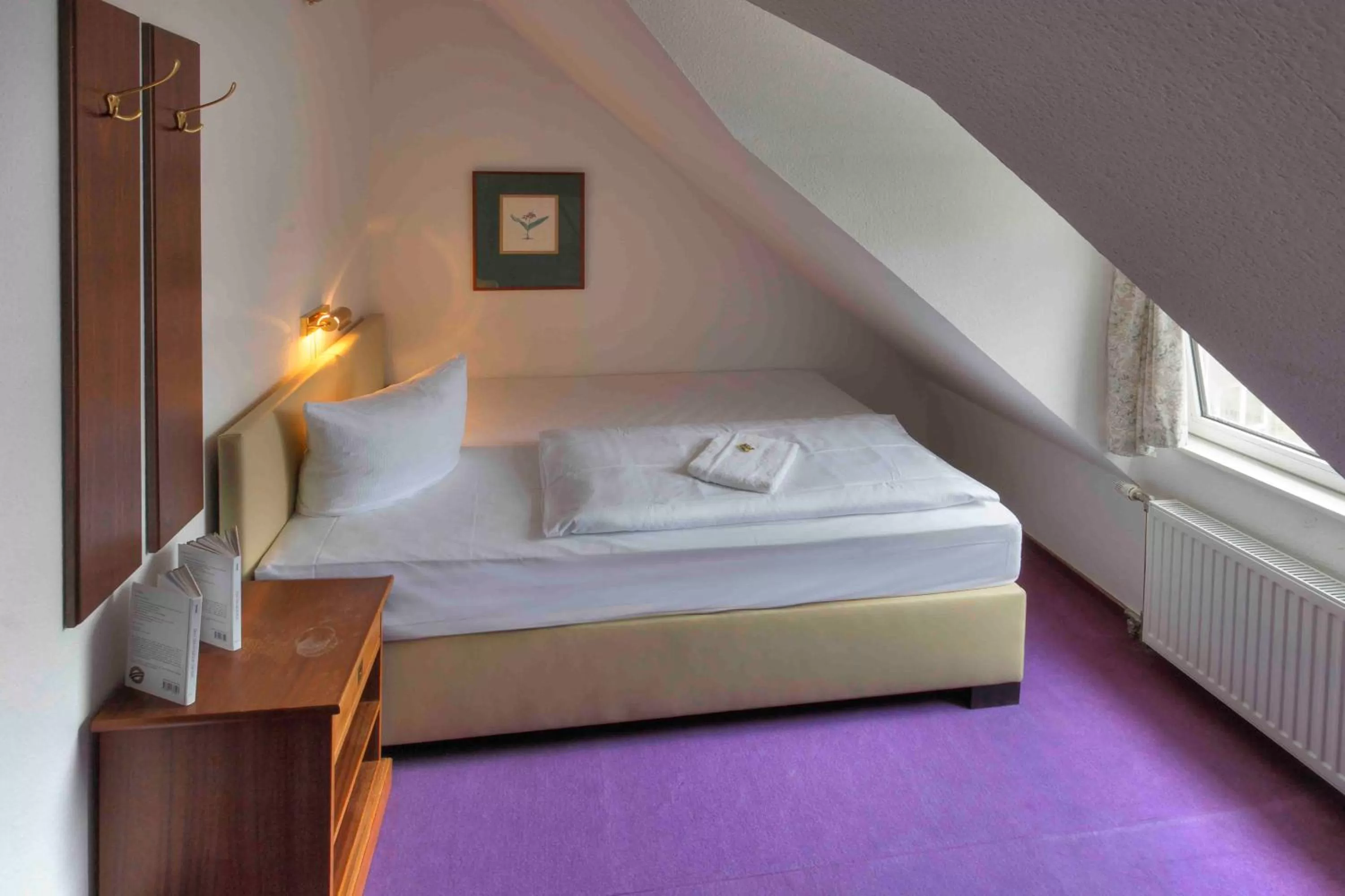 Bed in Hotel Gut Funkenhof