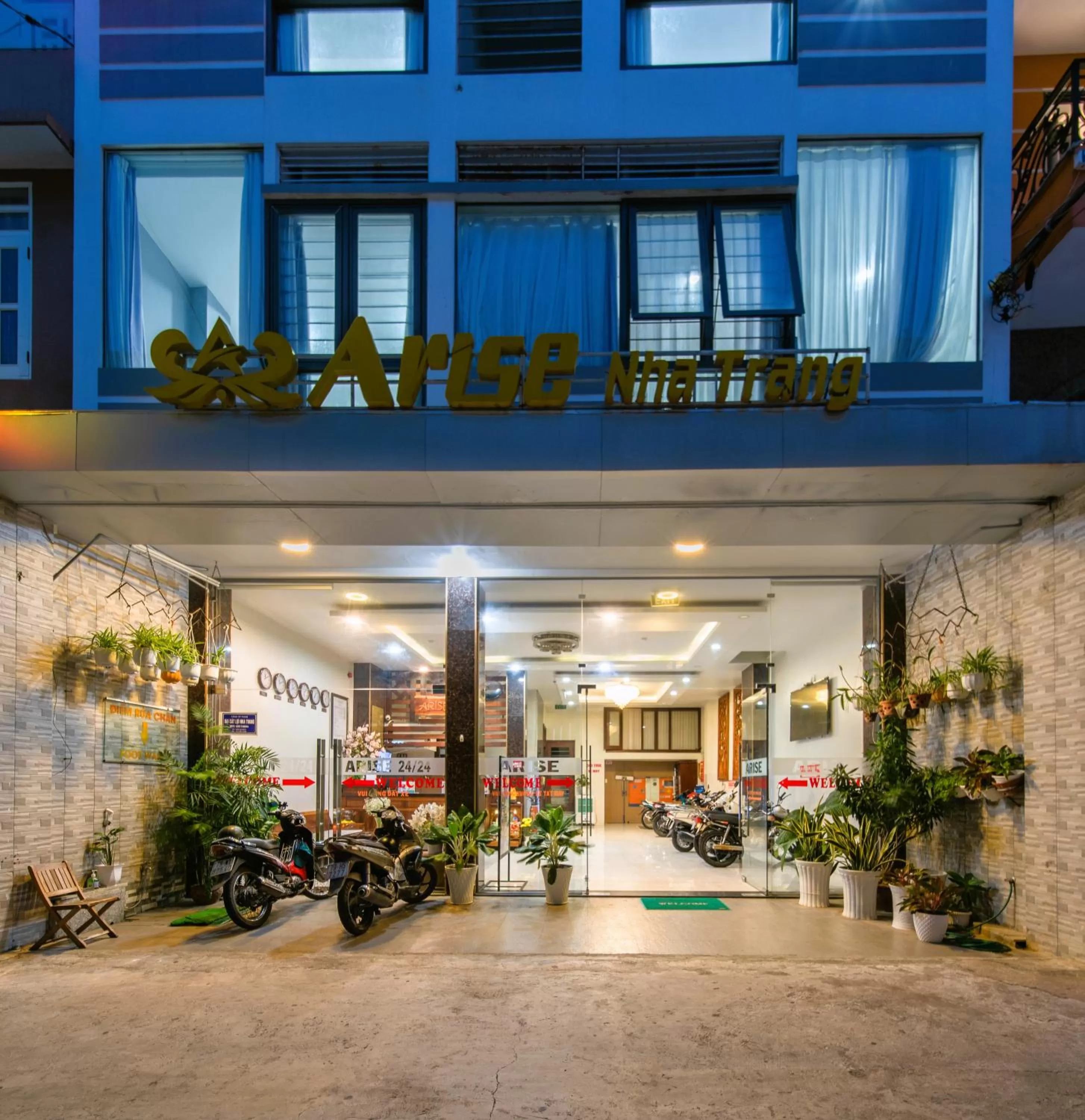 Property building in Arise Seaside Hotel