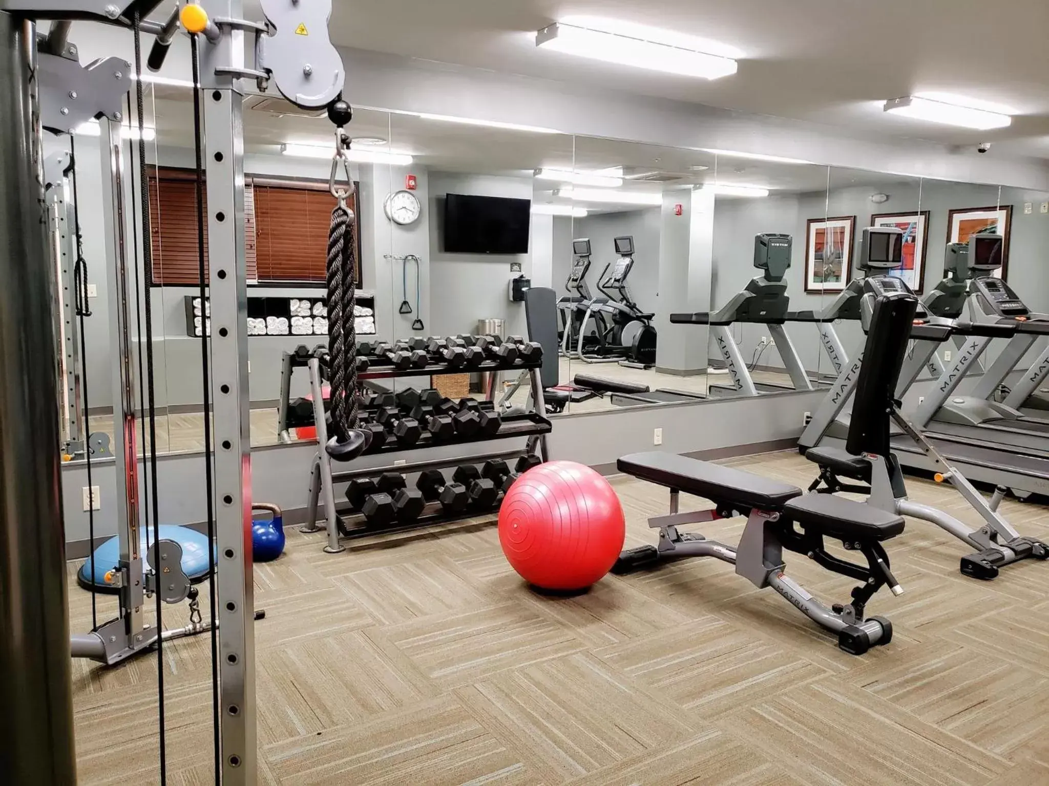 Fitness centre/facilities, Fitness Center/Facilities in Staybridge Suites Baltimore - Inner Harbor, an IHG Hotel