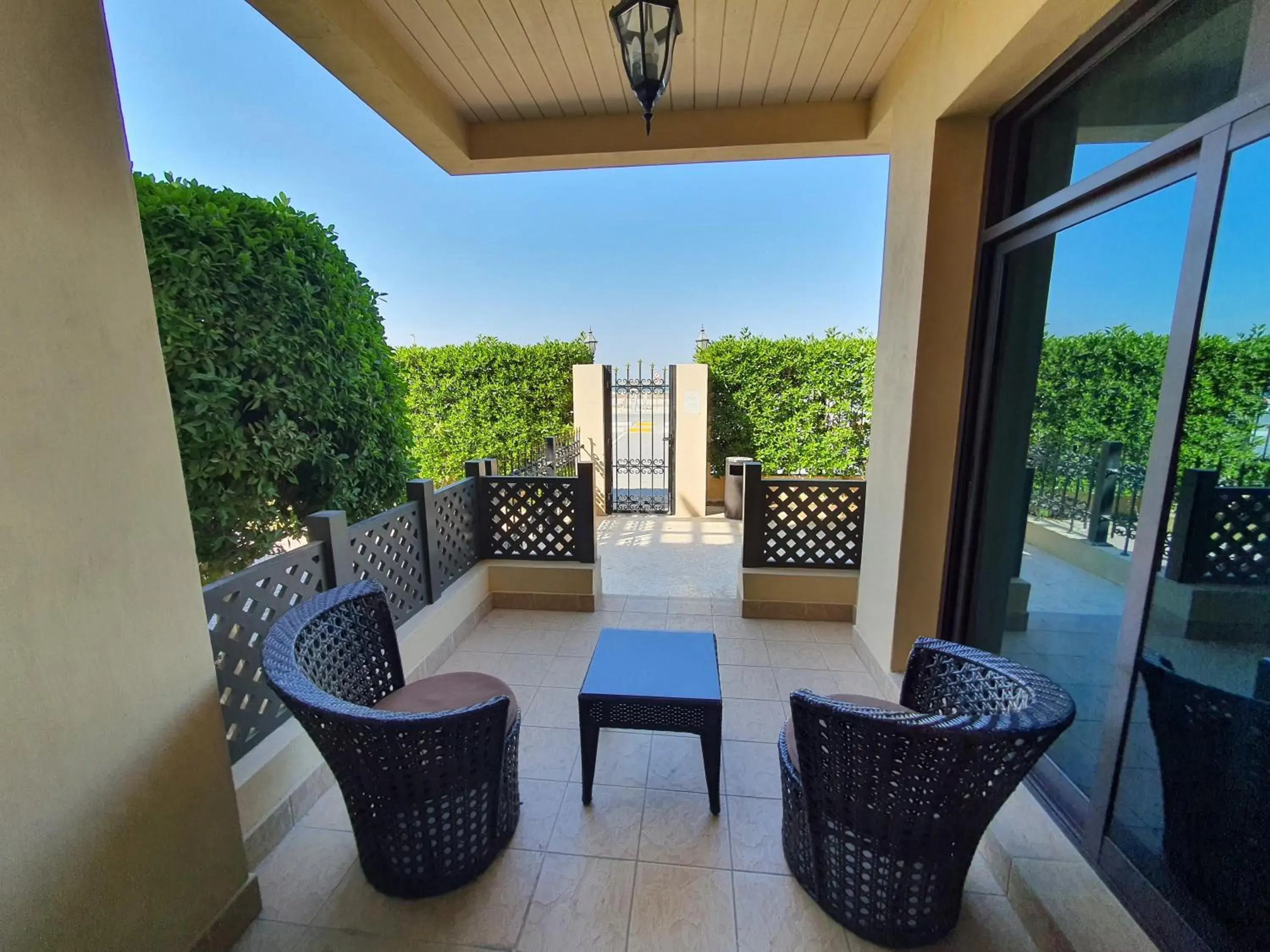 View (from property/room), Balcony/Terrace in Roda Beach Resort