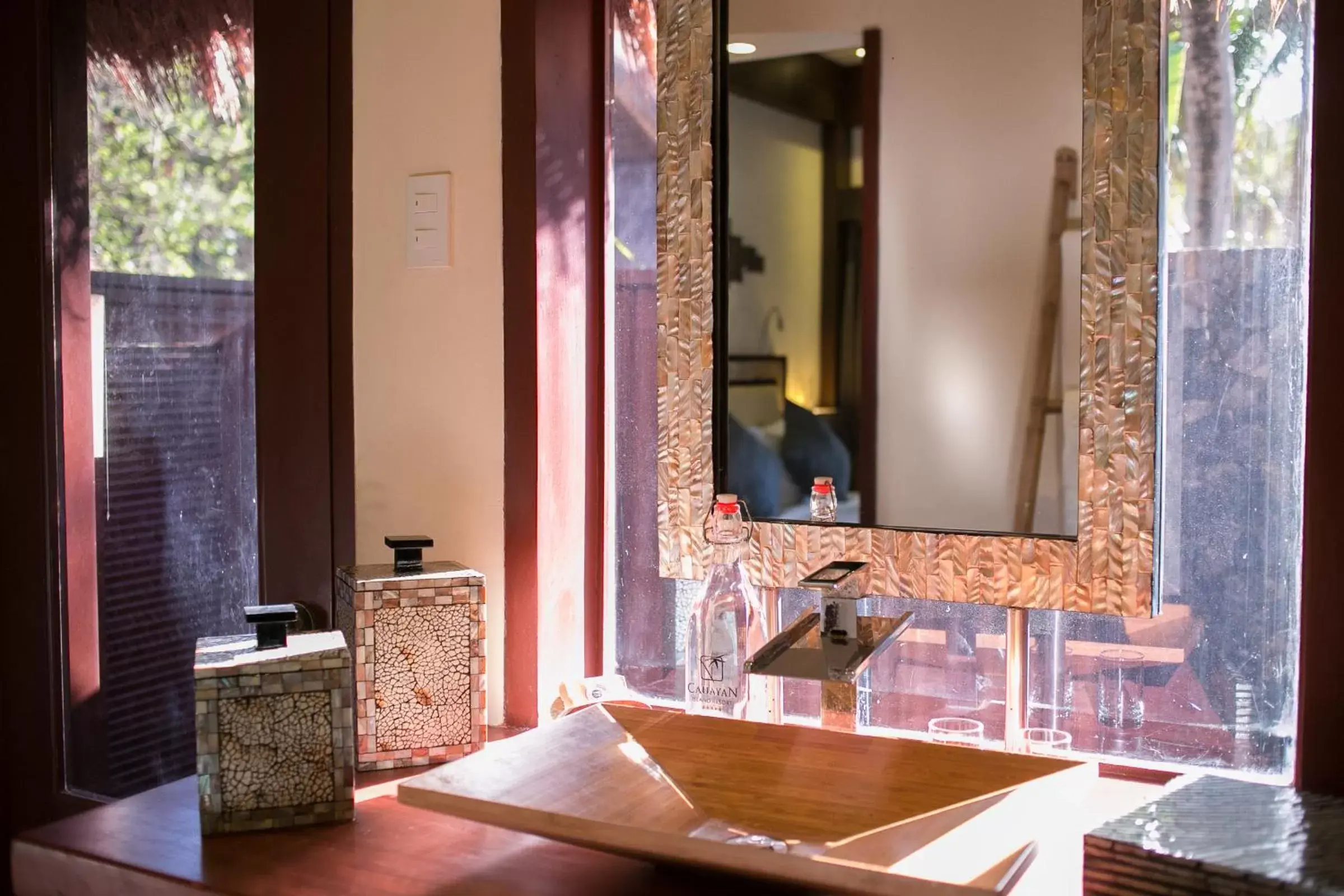 Bathroom in Cauayan Island Resort and Spa Bathroom in Cauayan Island Resort and Spa