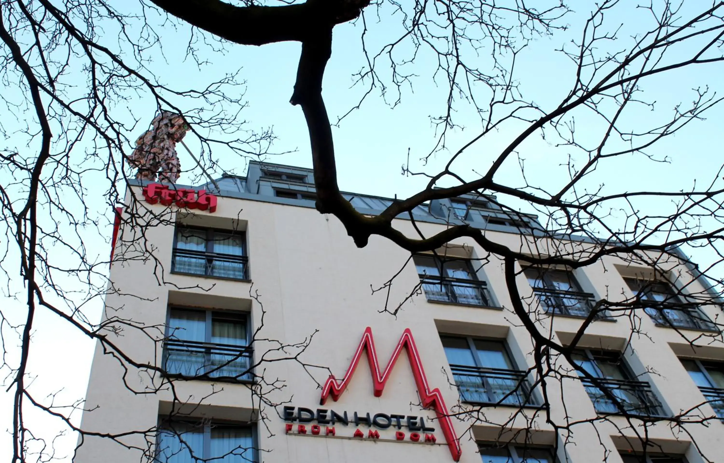 Facade/entrance, Winter in Eden Hotel Früh am Dom