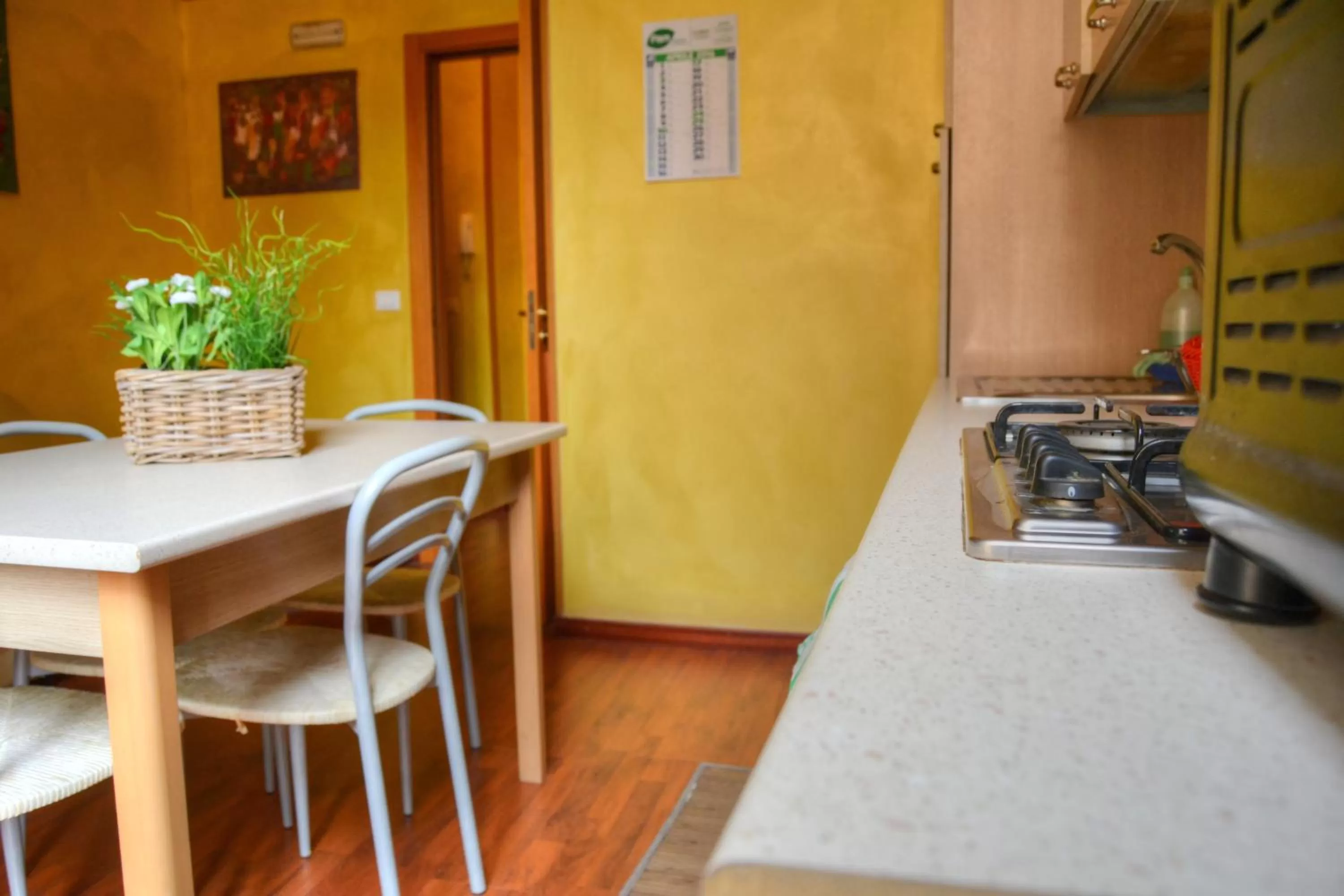 Kitchen or kitchenette in B&B La Corte Lecce