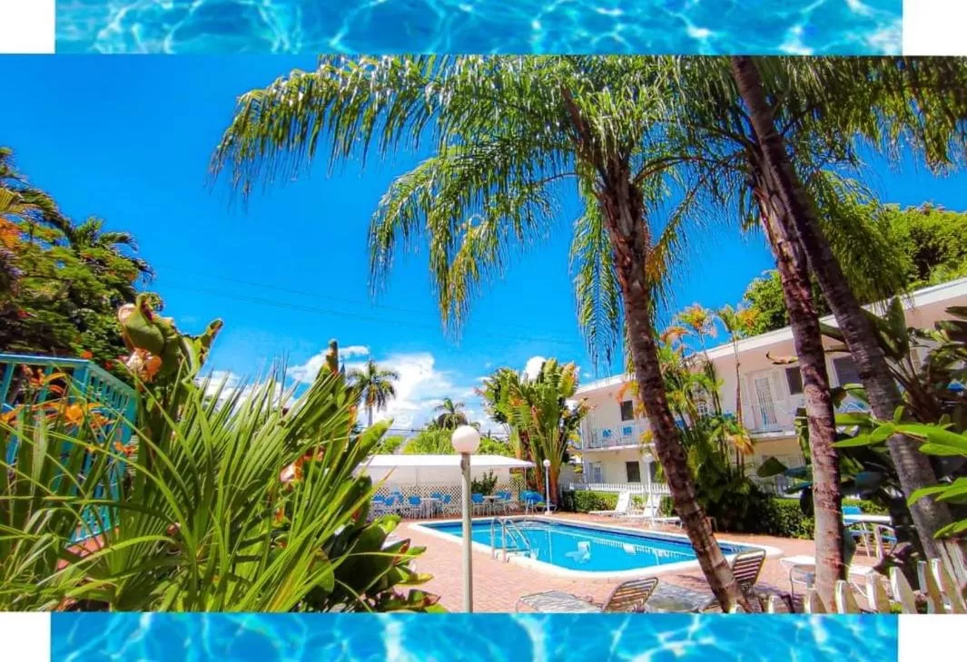 Swimming pool in Green Island Inn