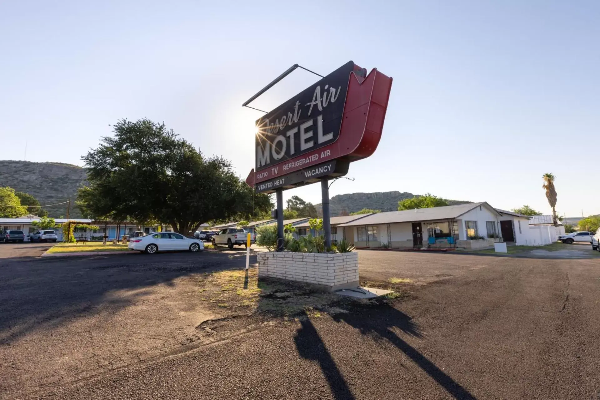 Property Building in Desert Air Motel