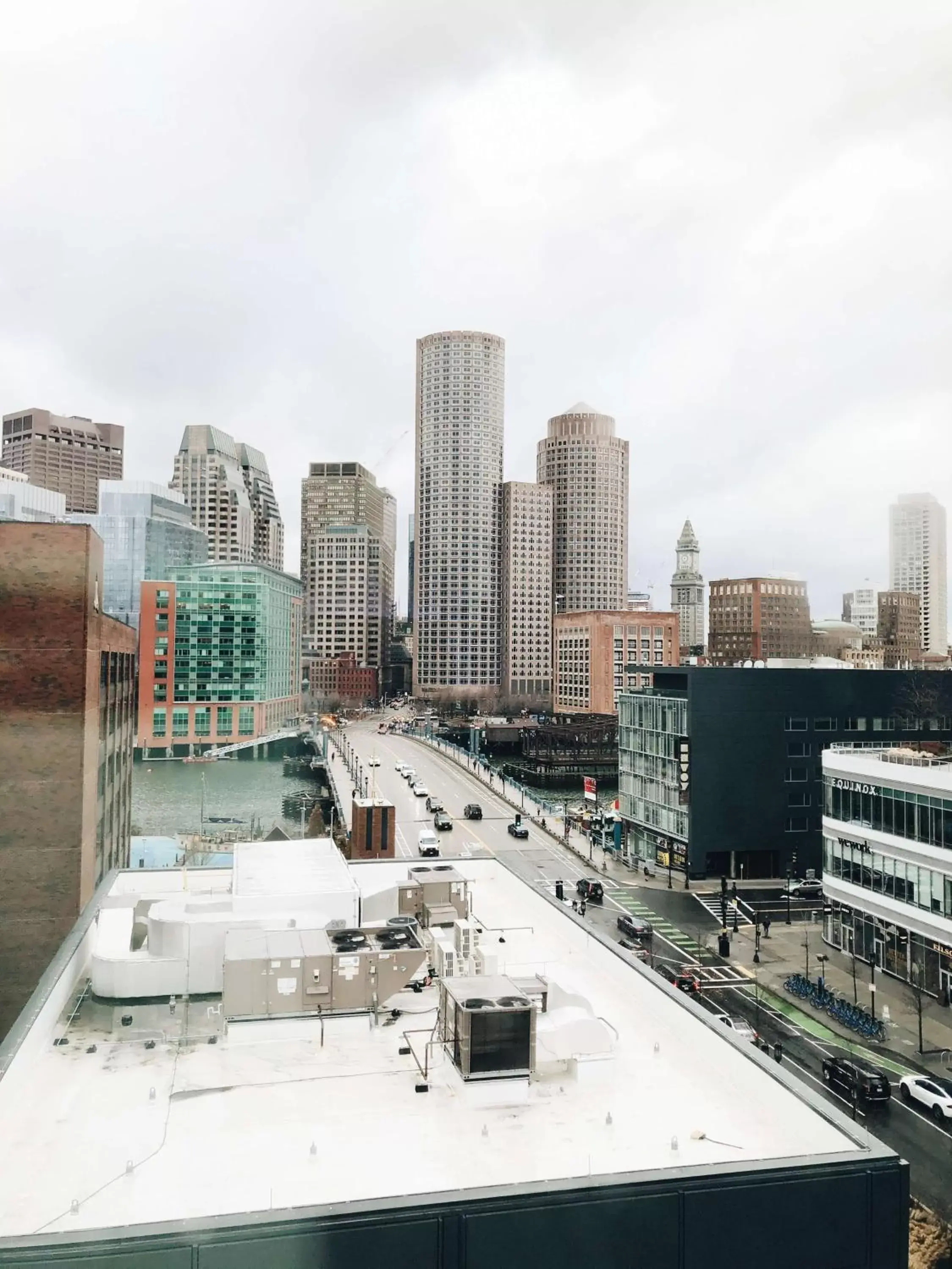 City view in YOTEL Boston