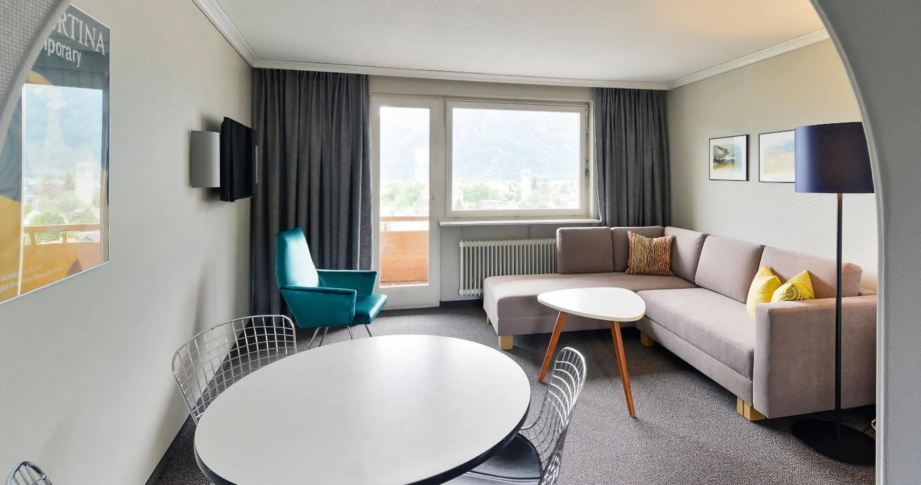 Seating area in Schlosshotel Dörflinger