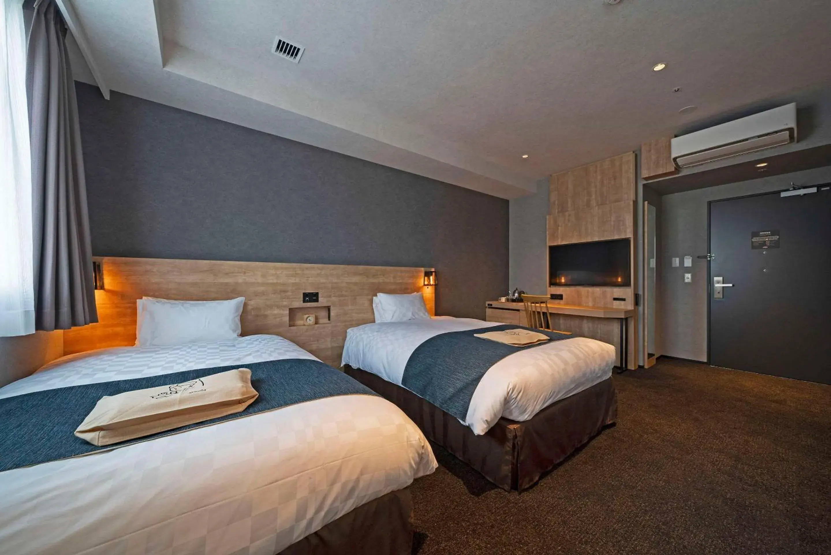 Bedroom, Bed in Hotel around Takayama, Ascend Hotel Collection