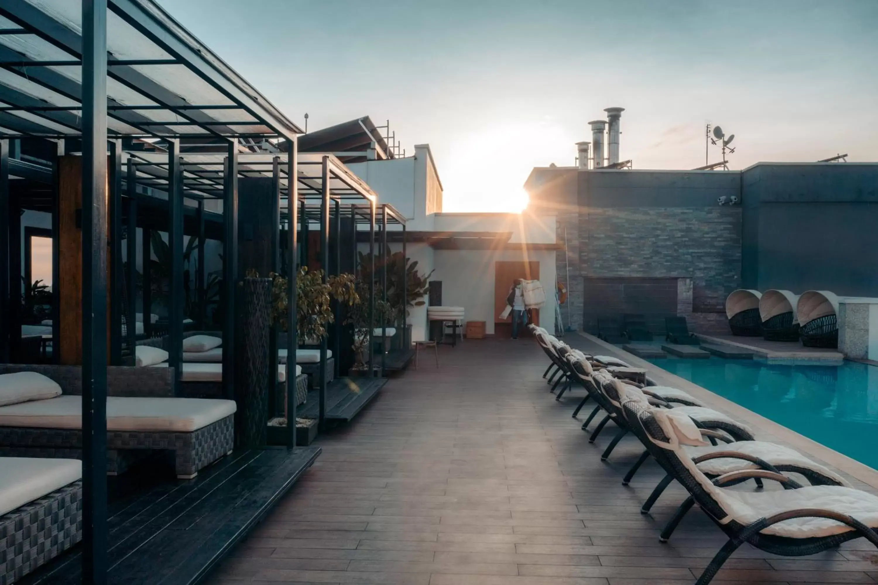 Swimming pool in Trademark Hotel, a Member of Design Hotels