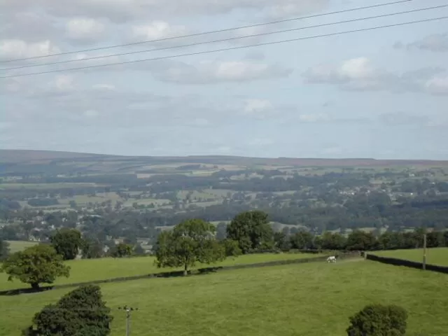 Natural landscape in Chevin End Guest House