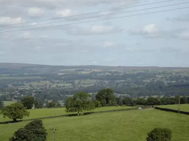 Natural landscape in Chevin End Guest House