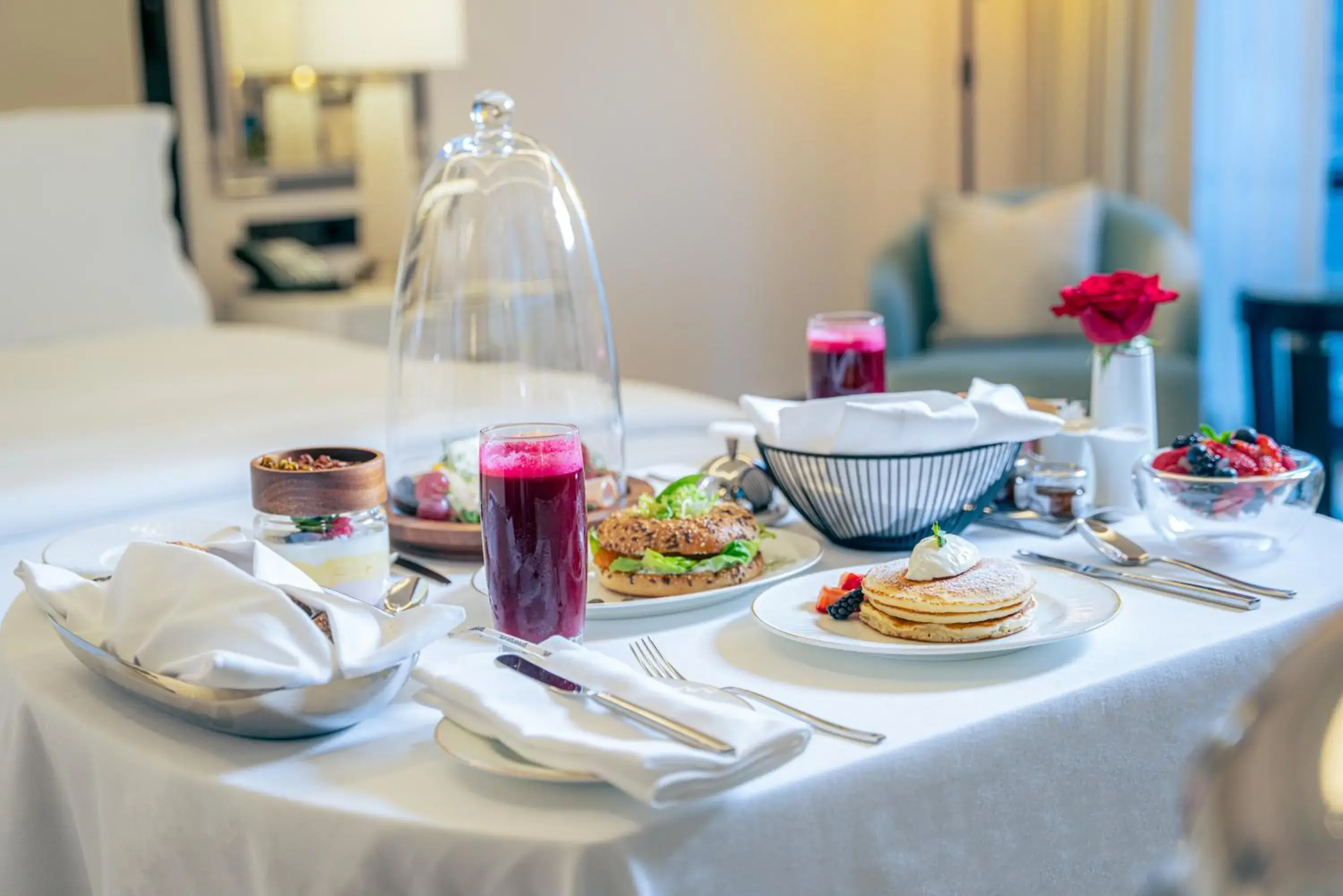 Breakfast in Waldorf Astoria Doha West Bay