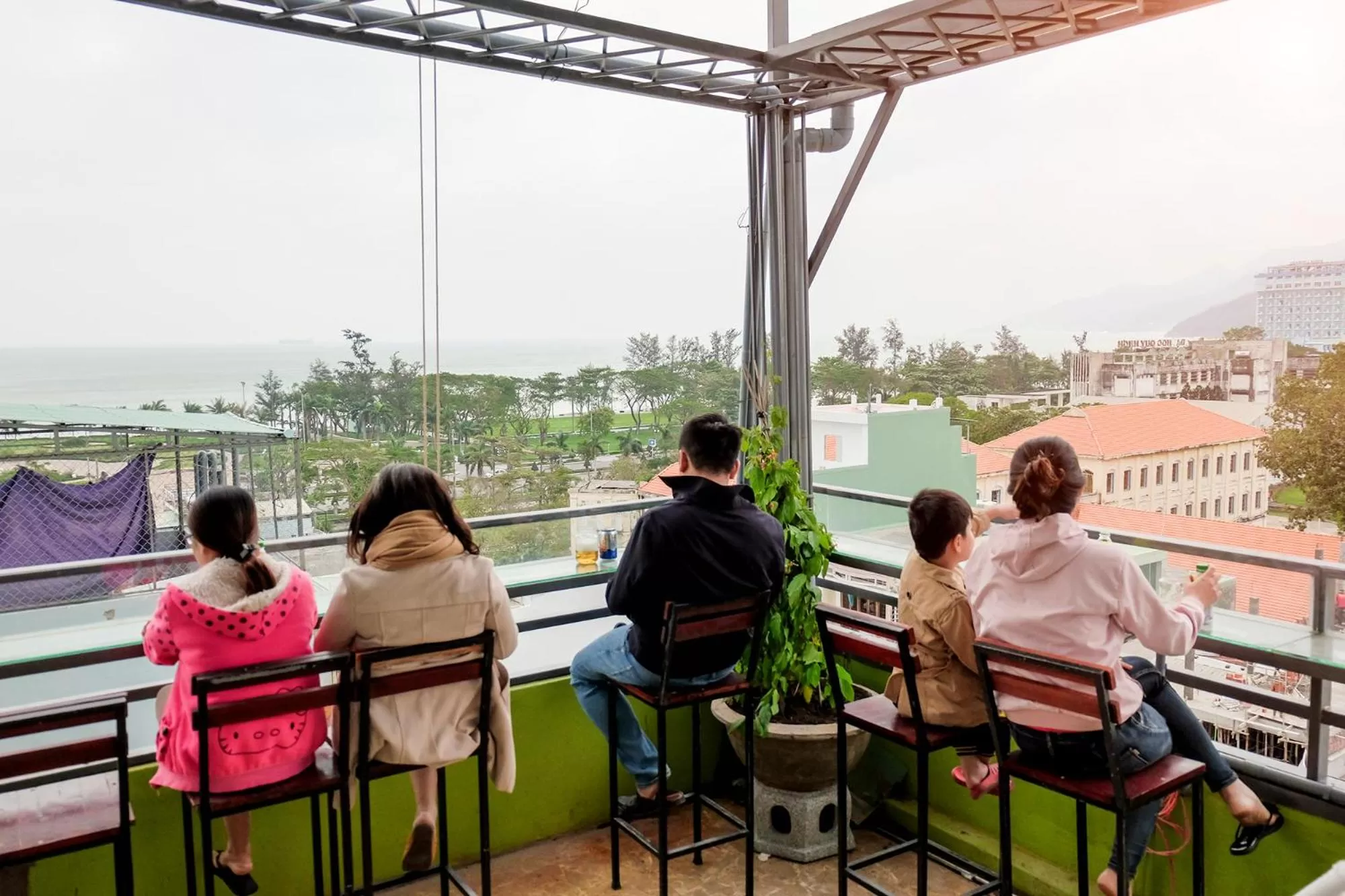 Balcony/Terrace in Lucky Hotel Quy Nhon