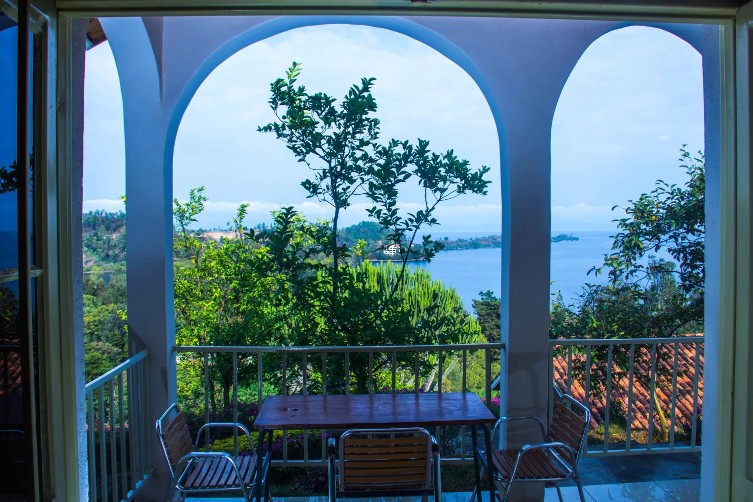 Balcony/Terrace in Rebero Kivu Resort