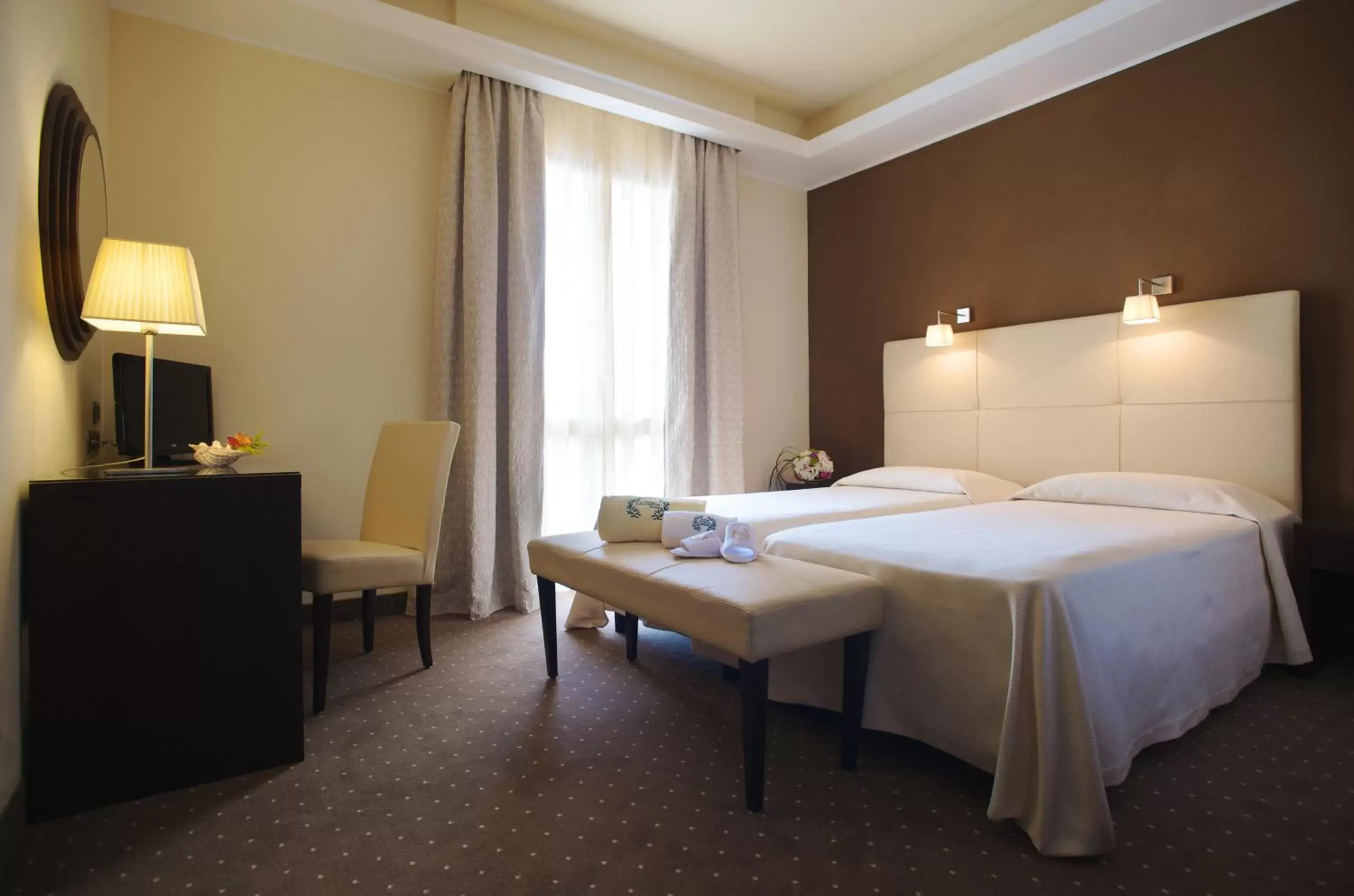 Bed in Hotel Terme Olympia