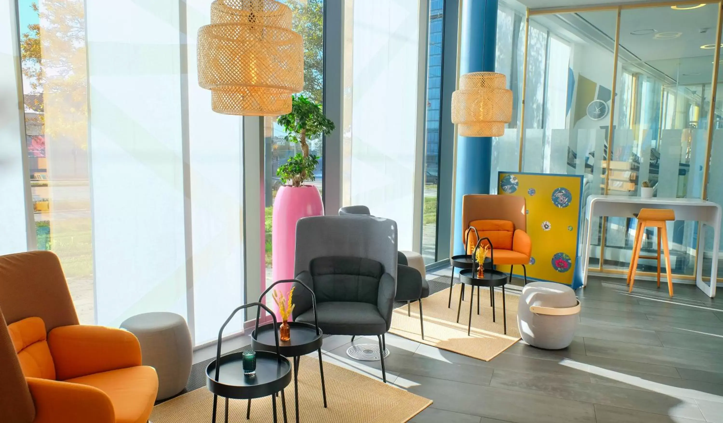 Lobby or reception, Seating Area in Novotel Suites Luxembourg