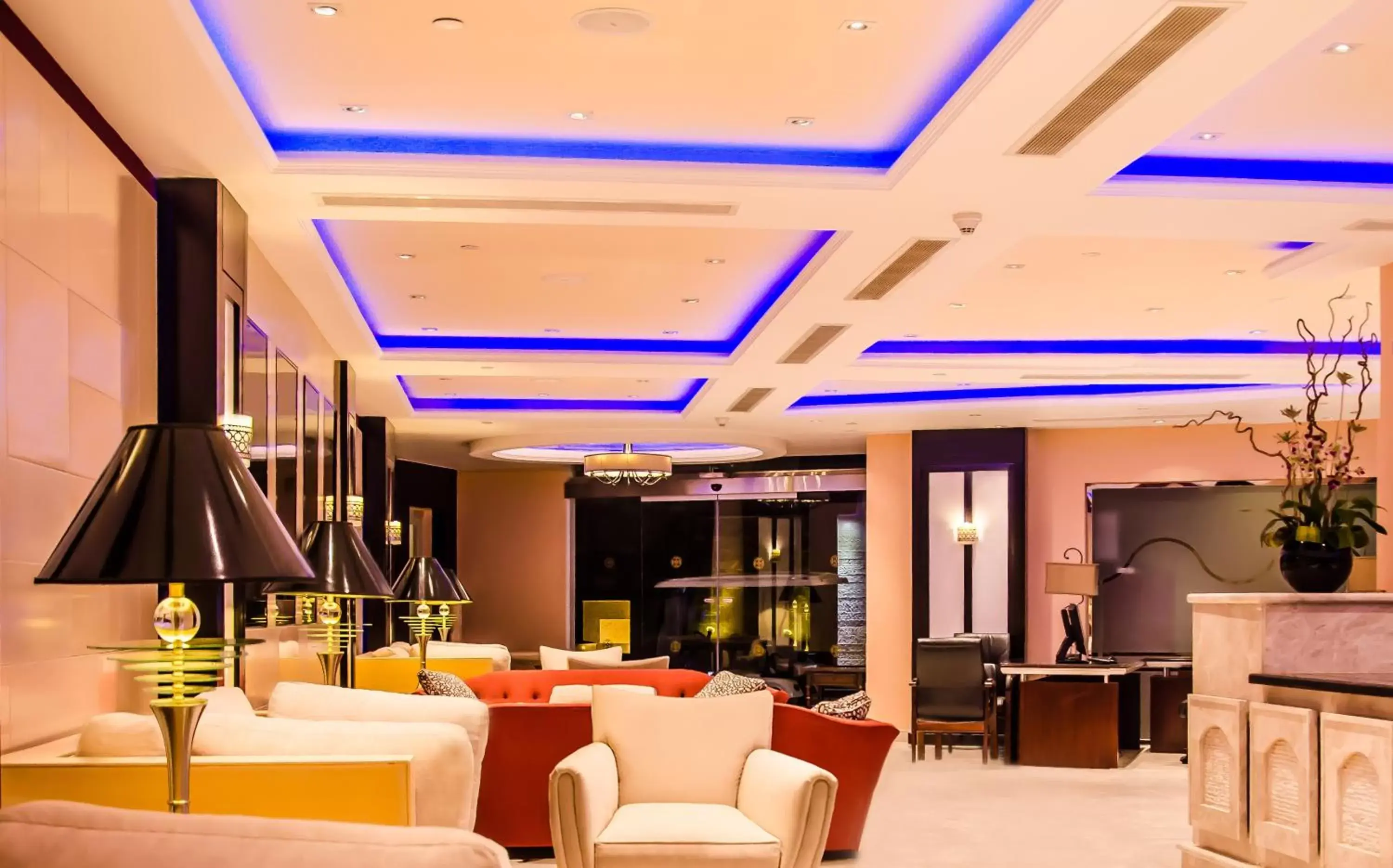 Lobby or reception, Restaurant/Places to Eat in Royal Savoy Sharm El Sheikh