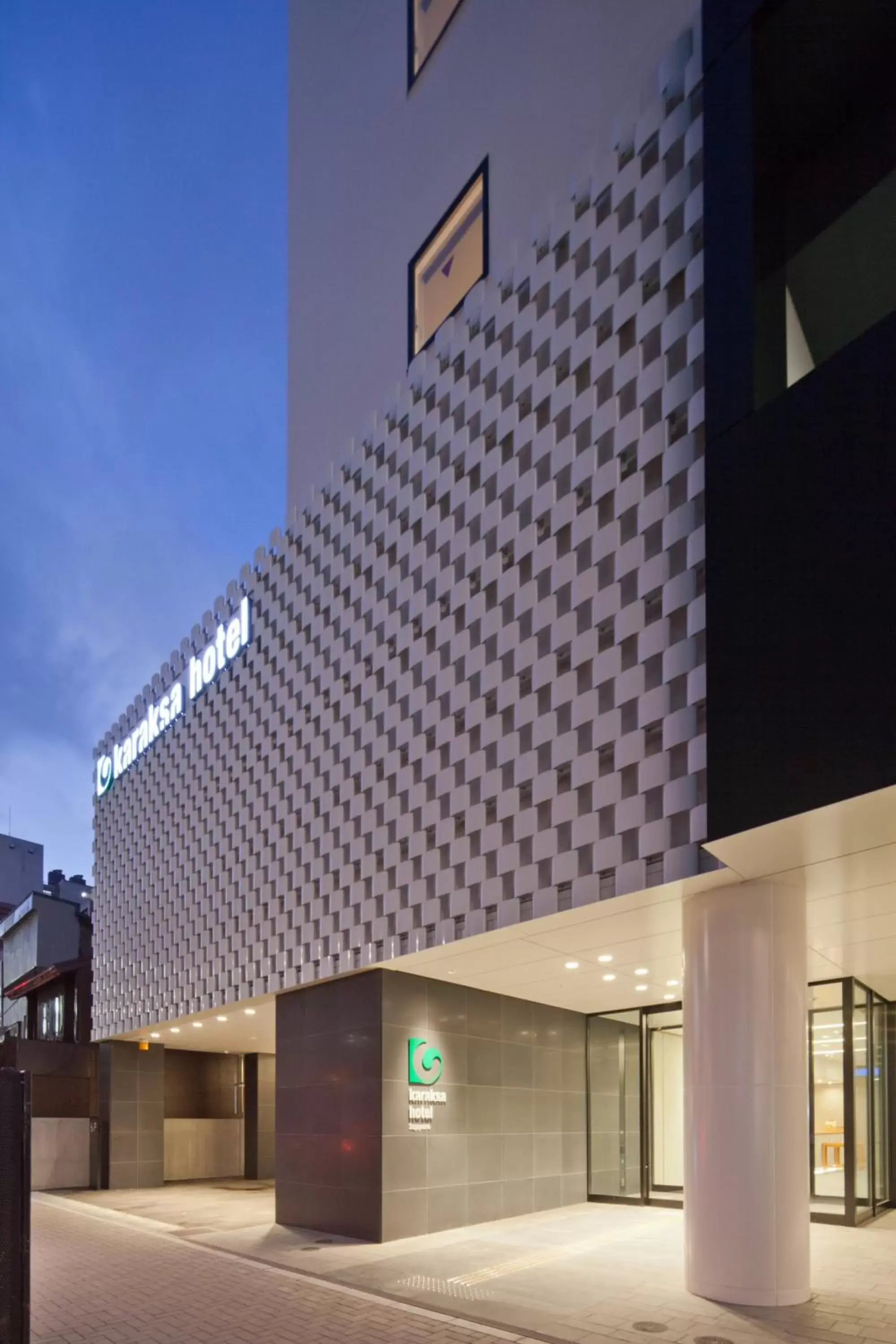 Facade/entrance, Property Building in karaksa hotel Sapporo