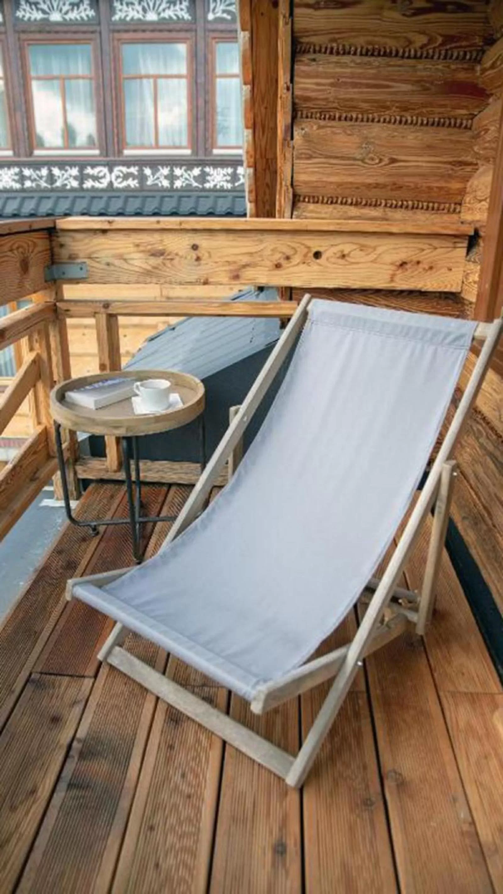 Balcony/Terrace in Chata u Bronka